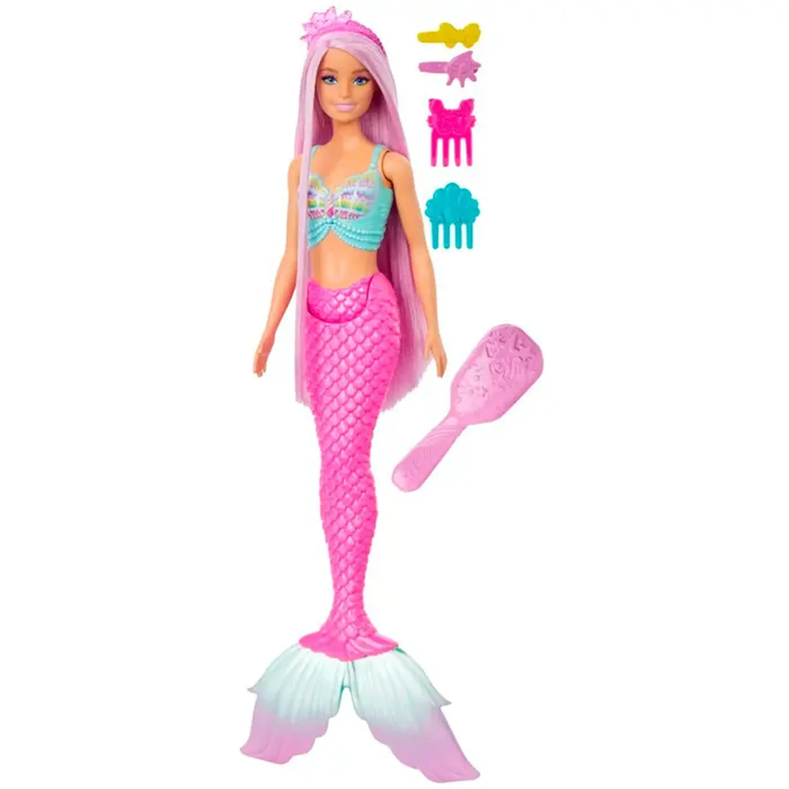 Papusa sirena Barbie Fantasy HRR00