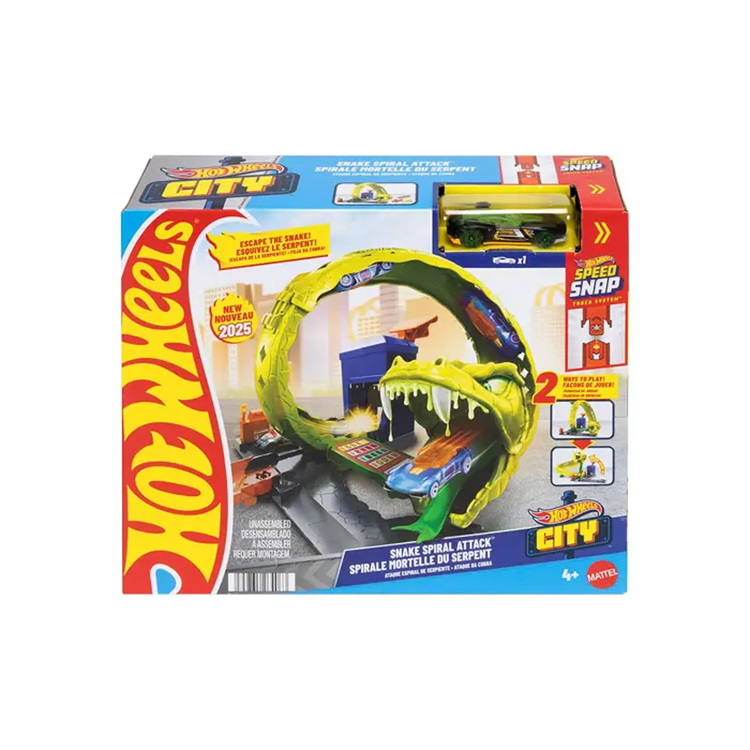 Pista HW City Snake Spiral Attack JBM63