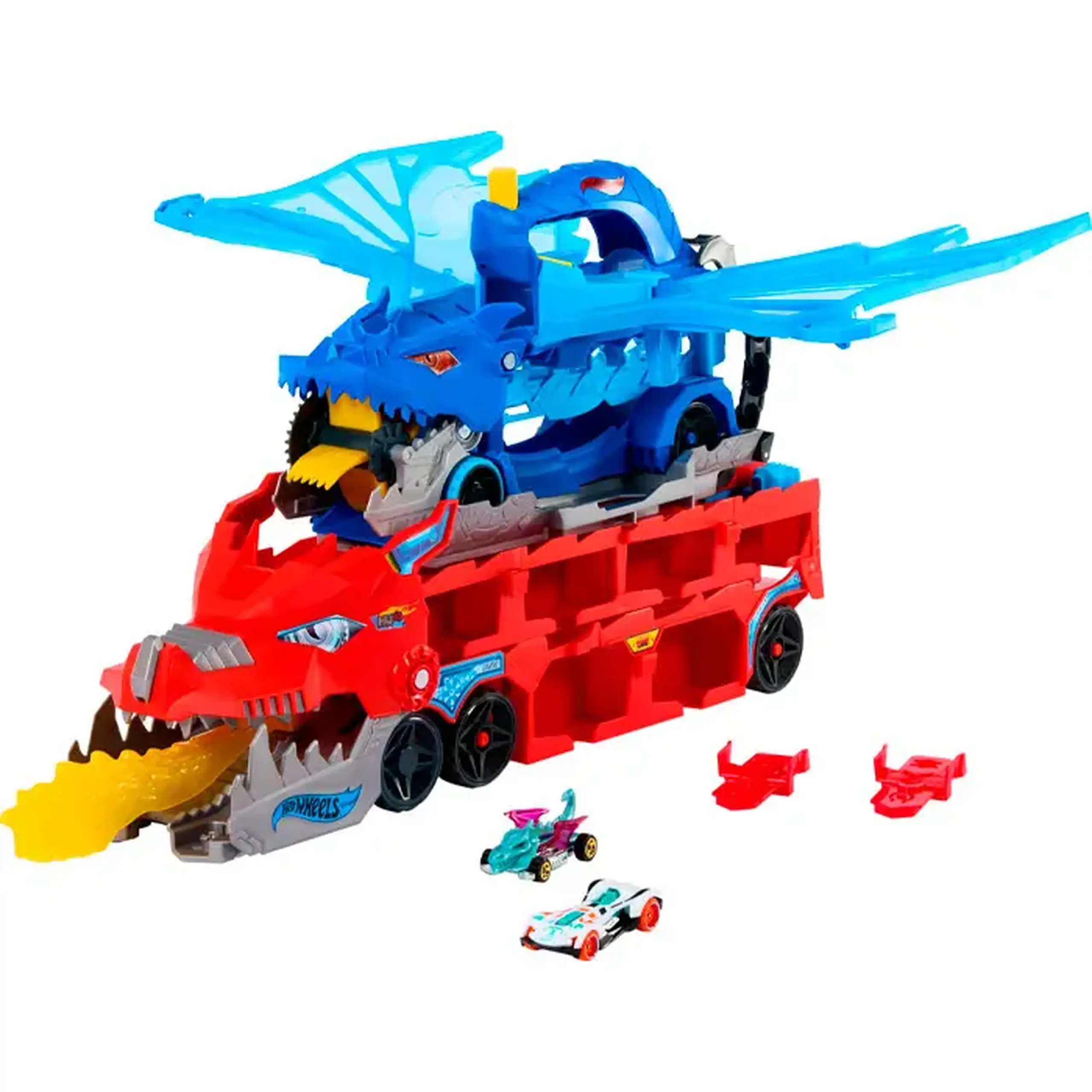 Camion-transportator HW City Dragon JBM72