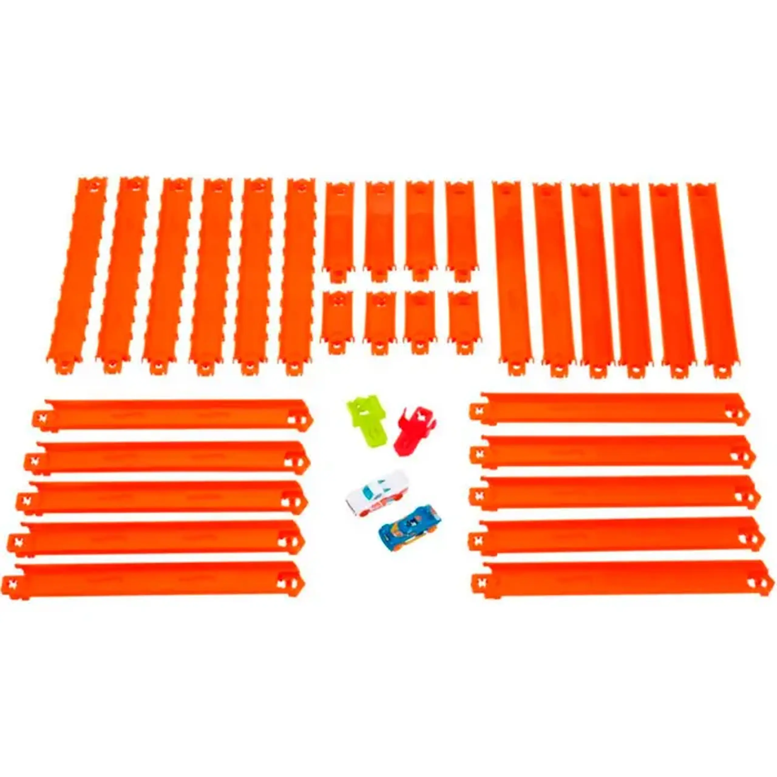 Set de piste HW Track Creator cu 2 masini JDW42