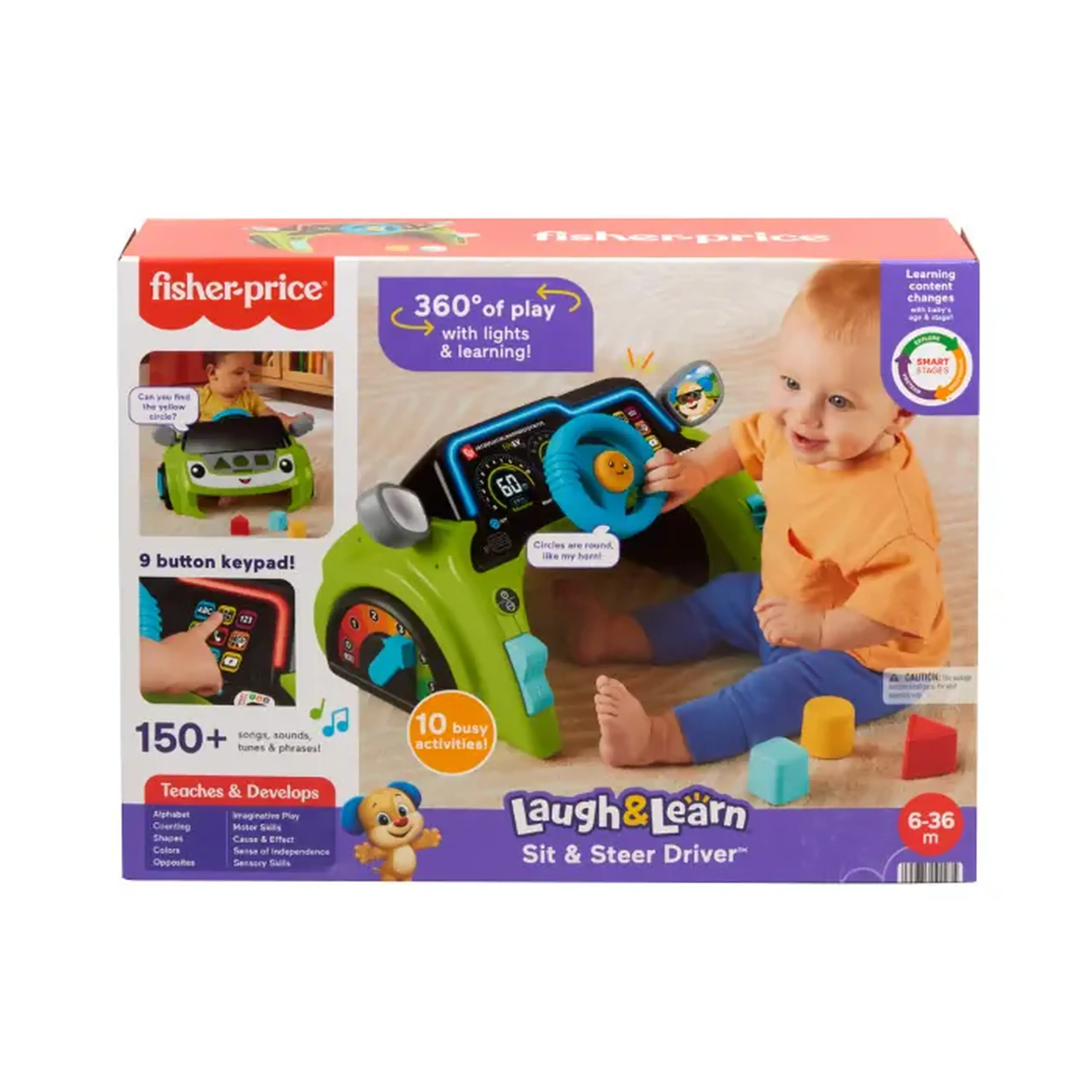 Jucarie interactiva Sit and Steer Driver HTW88