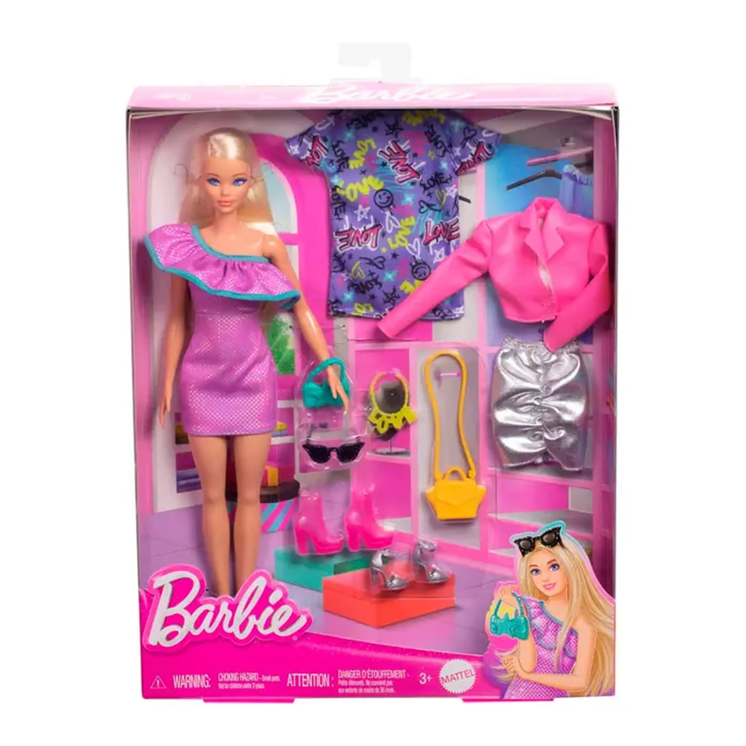 Papusa Barbie "Fashionistas" Party Fashions HYT61