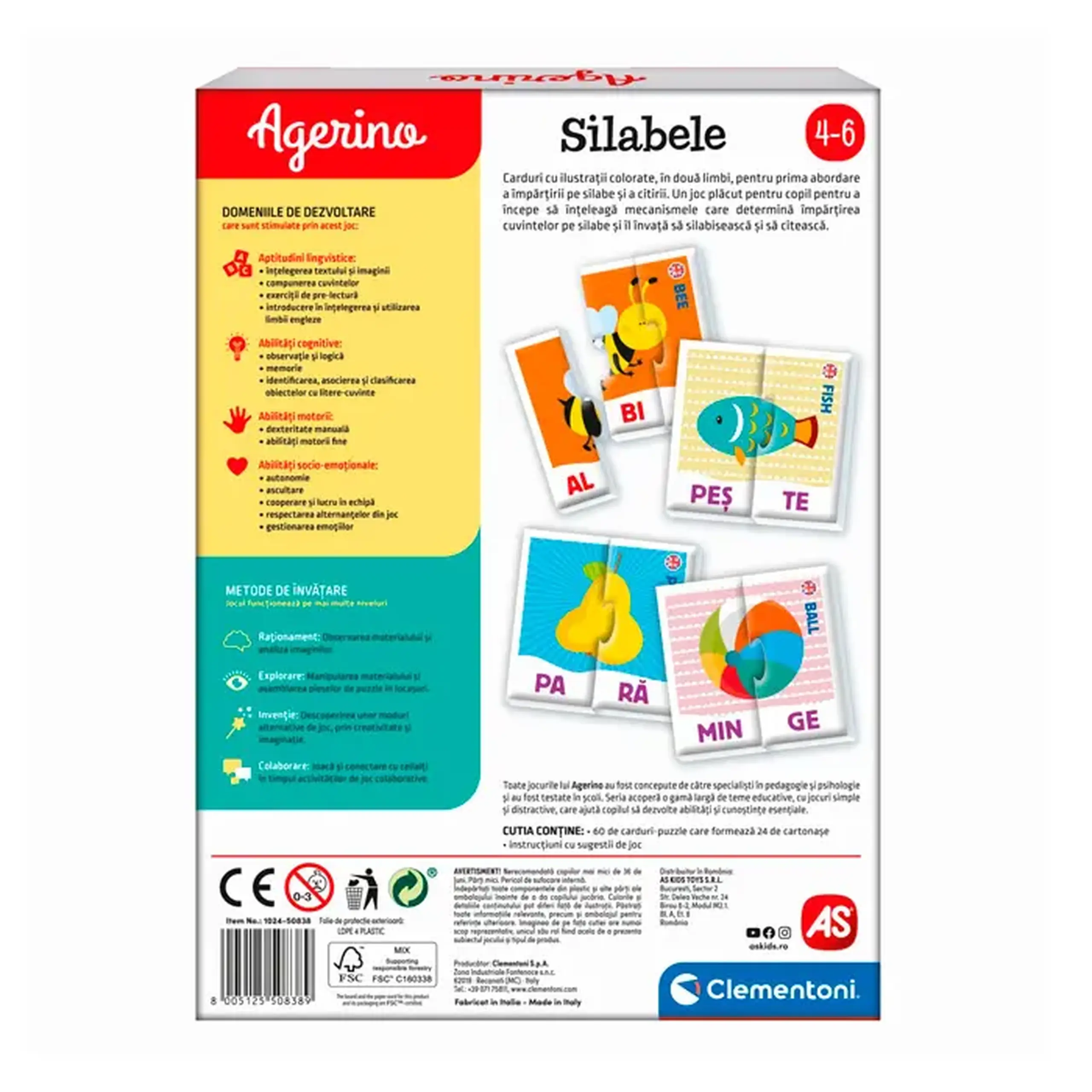 Joc educativ Agerino "Silabele" (RO), 50838