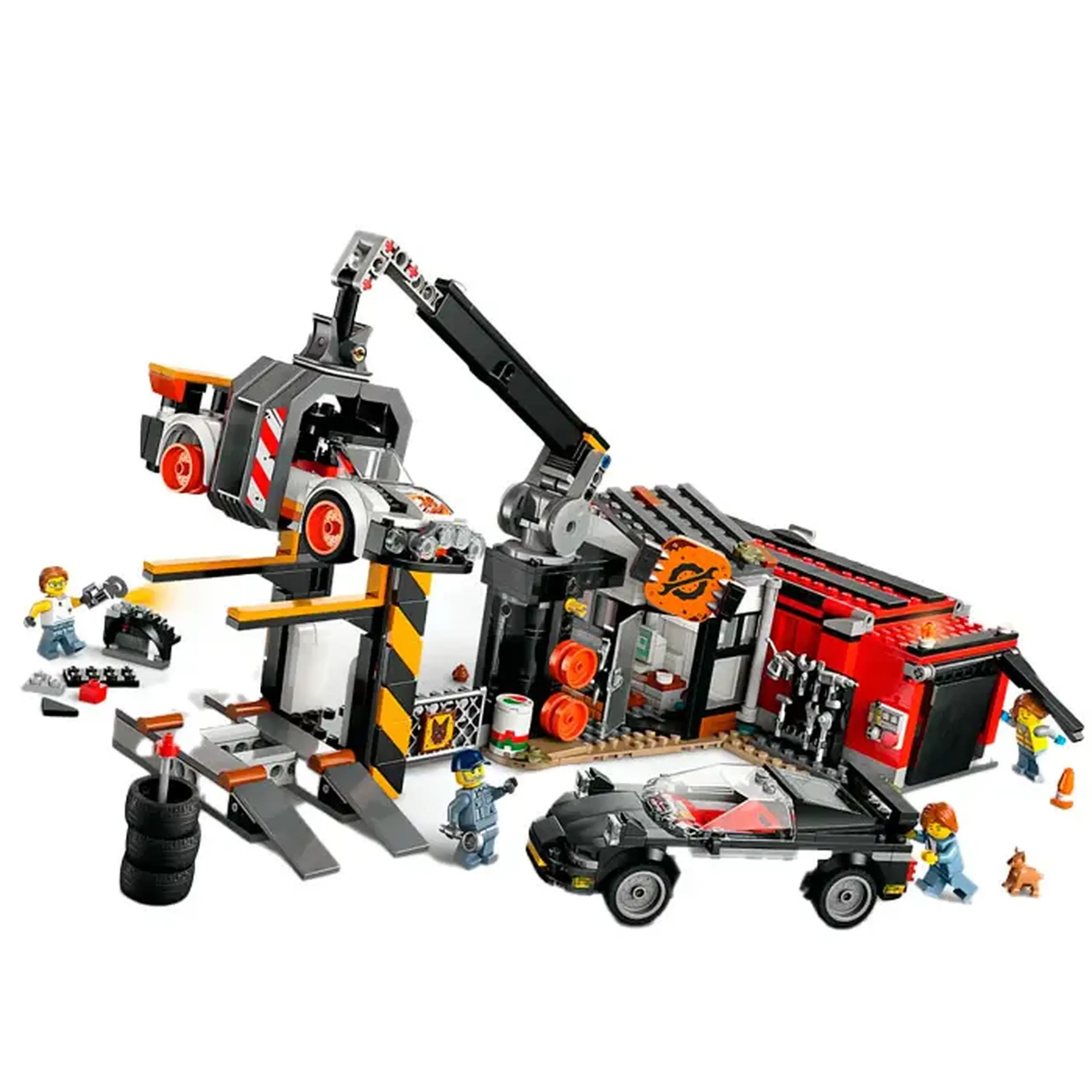 Lego City Cimitir de masini vechi 60472