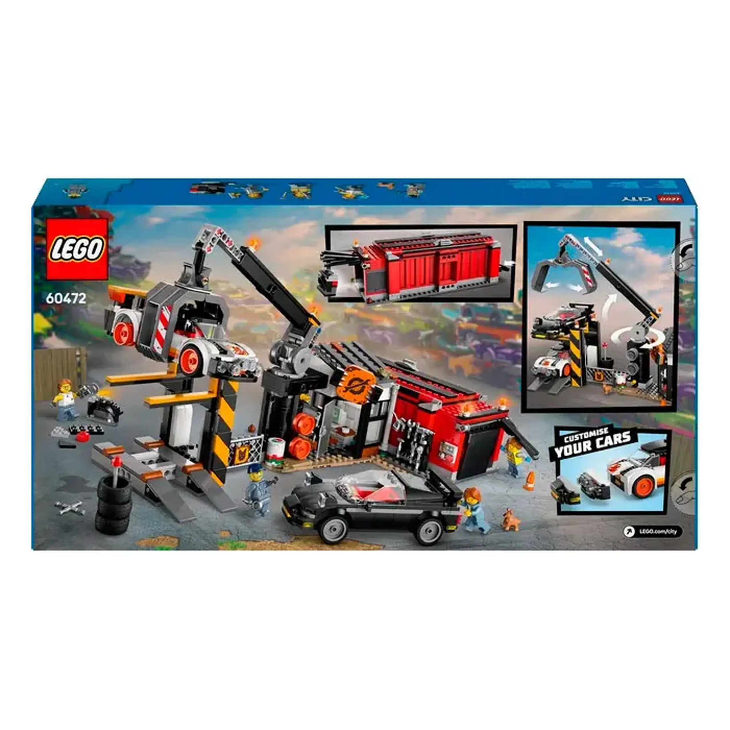 Lego City Cimitir de masini vechi 60472