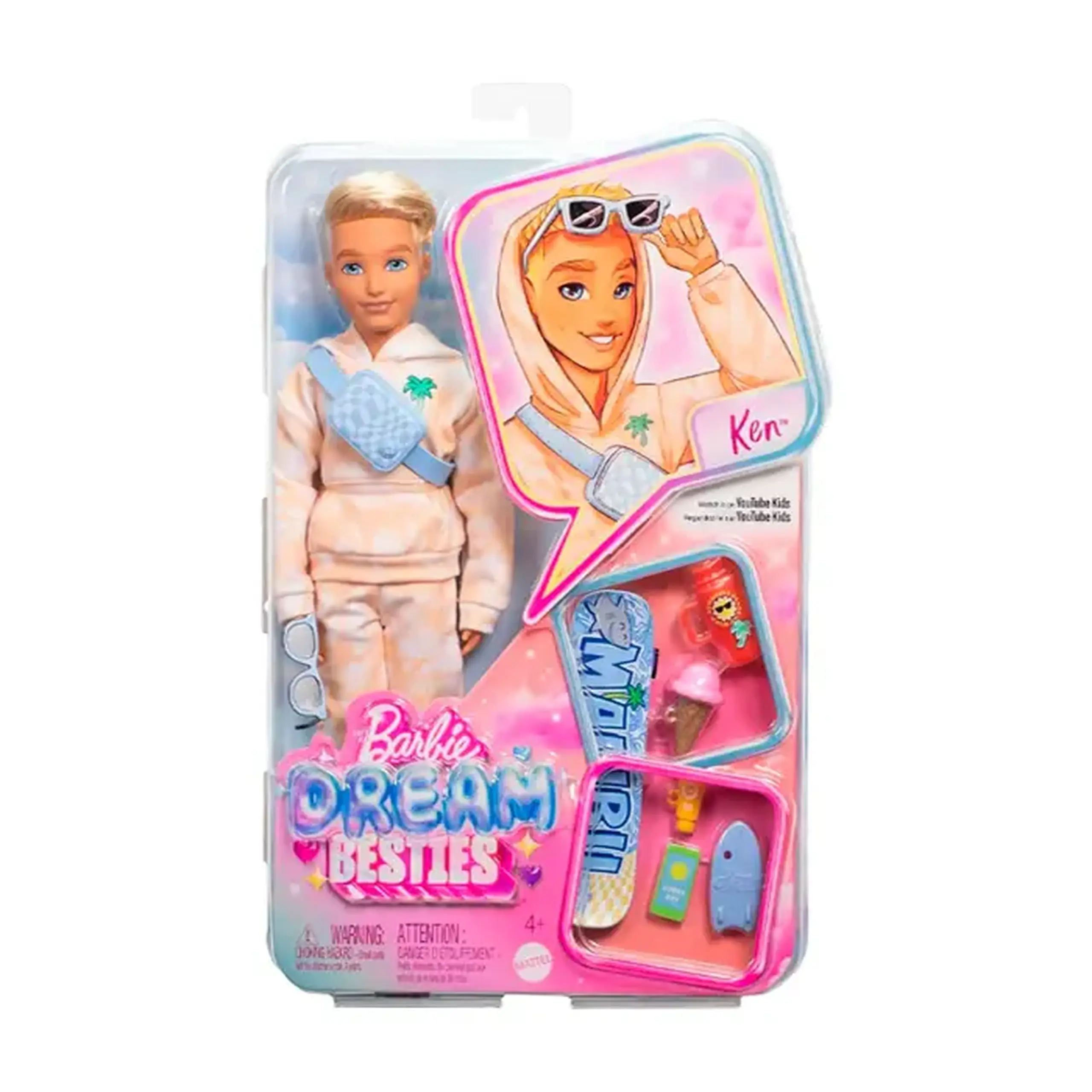 Papusa Barbie Dream Besties Ken JDD75