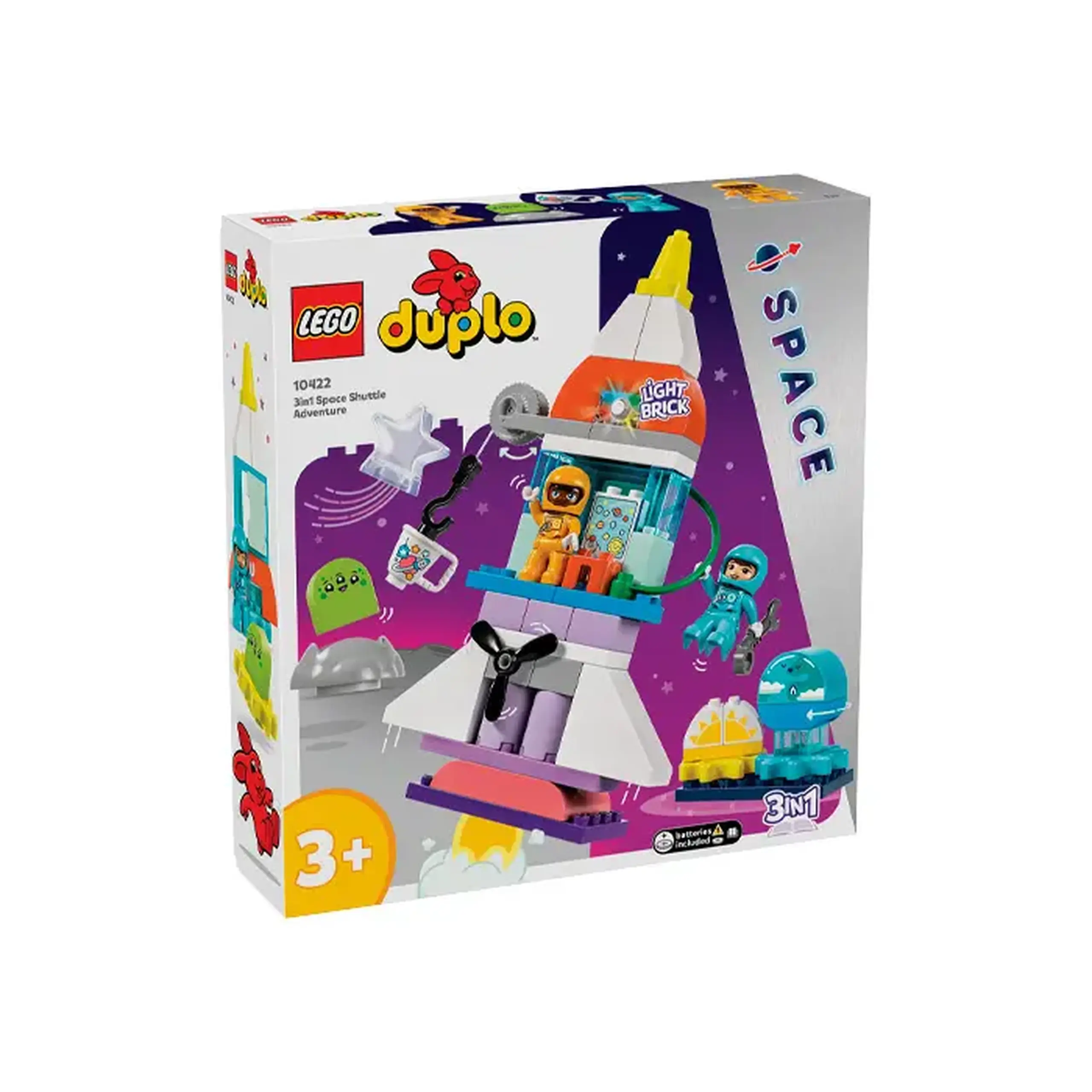 Lego Duplo Town 3-in-1 Space Shuttle Adventures 10422