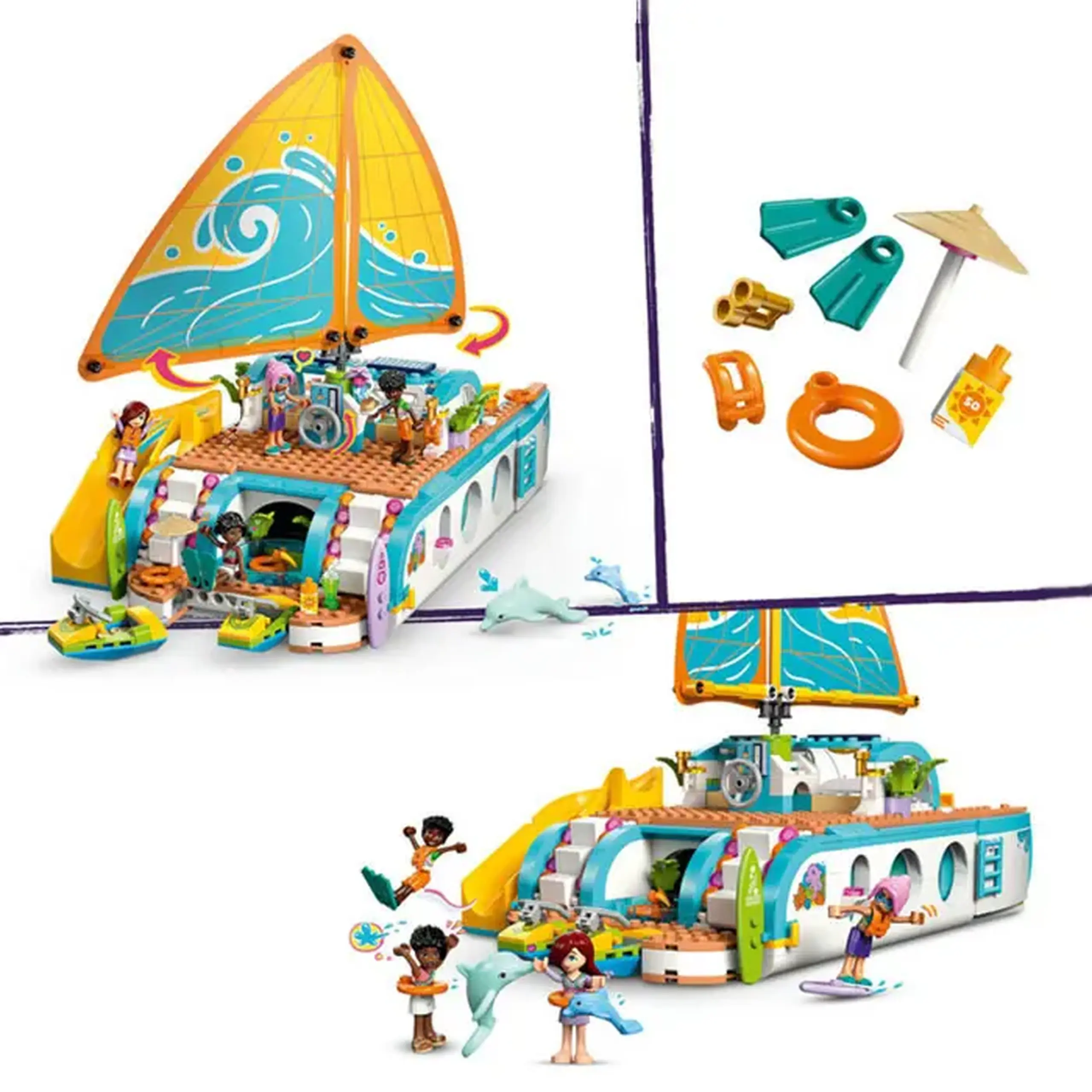 Lego Friends Travel Boat Adventure 42664