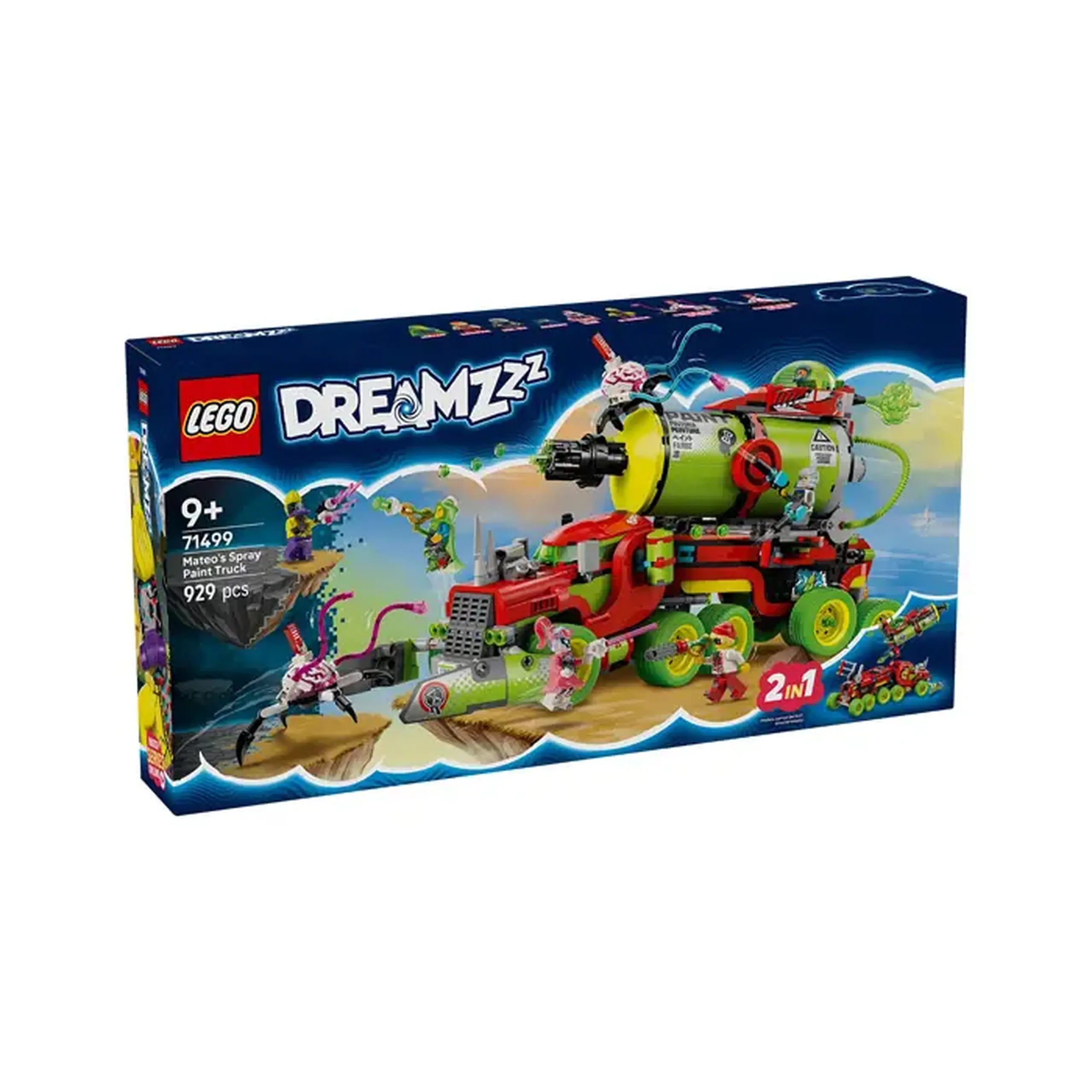 Lego DREAMZzz Mateos Spray Paint Truck 71499