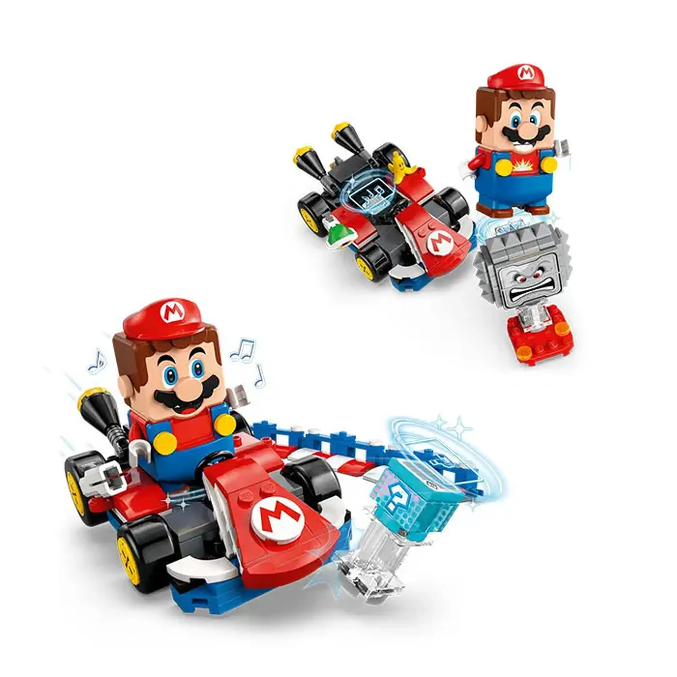 Lego Super Mario Kart Interactive Lego Mario & Standard Kart 72043