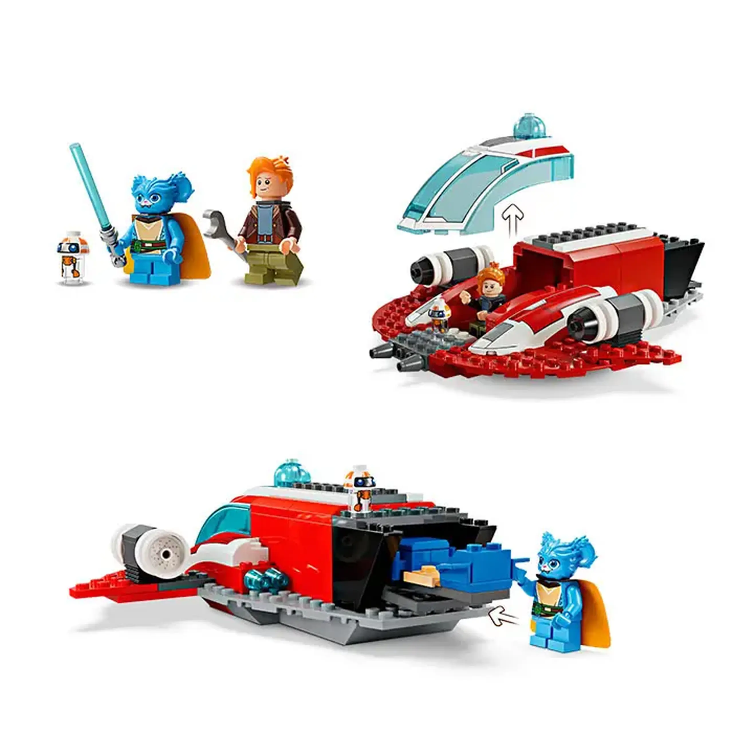 Lego Star Wars Crimson Firehawk 75384