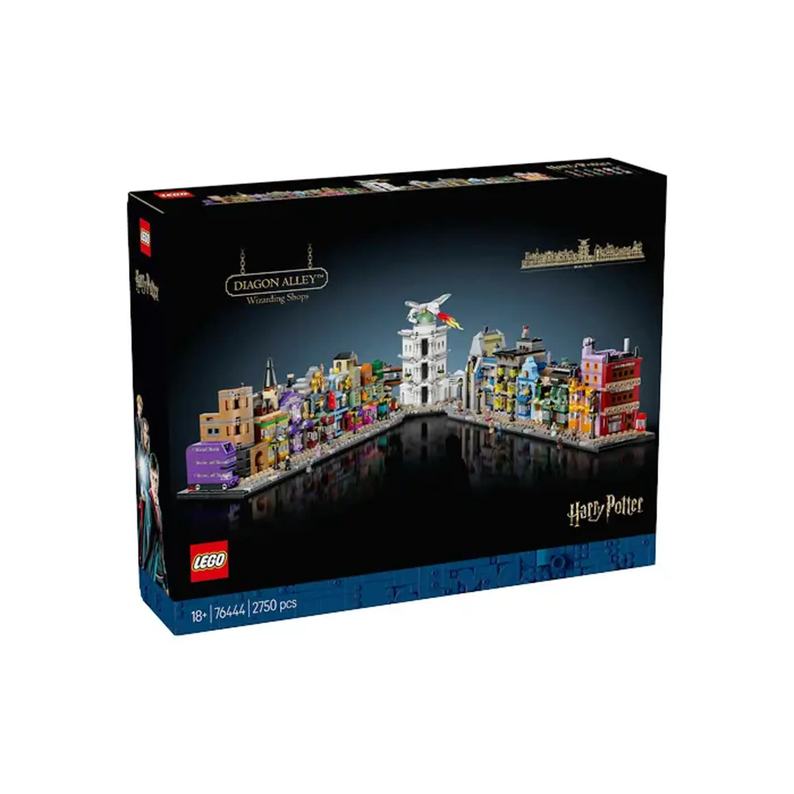Lego Harry Potter Diagon Alley Wizarding Shops 76444
