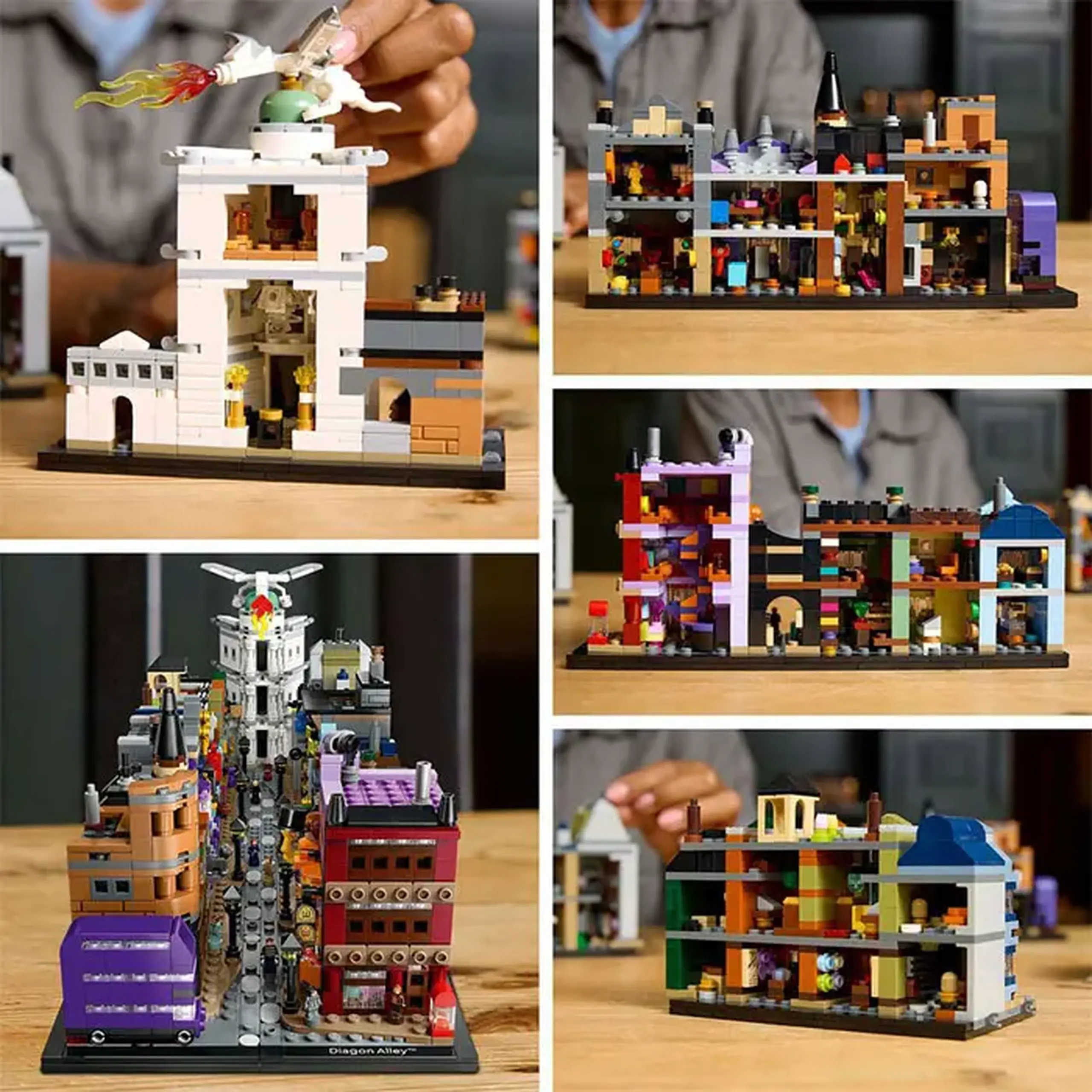 Lego Harry Potter Diagon Alley Wizarding Shops 76444