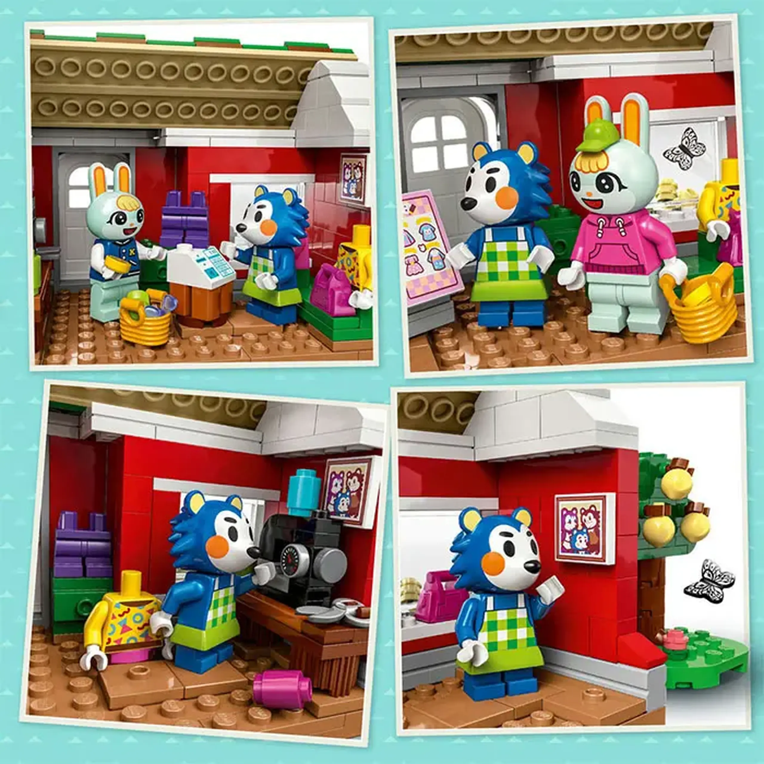 Lego Animal Crossing Able Sisters Clothing Shop 77055