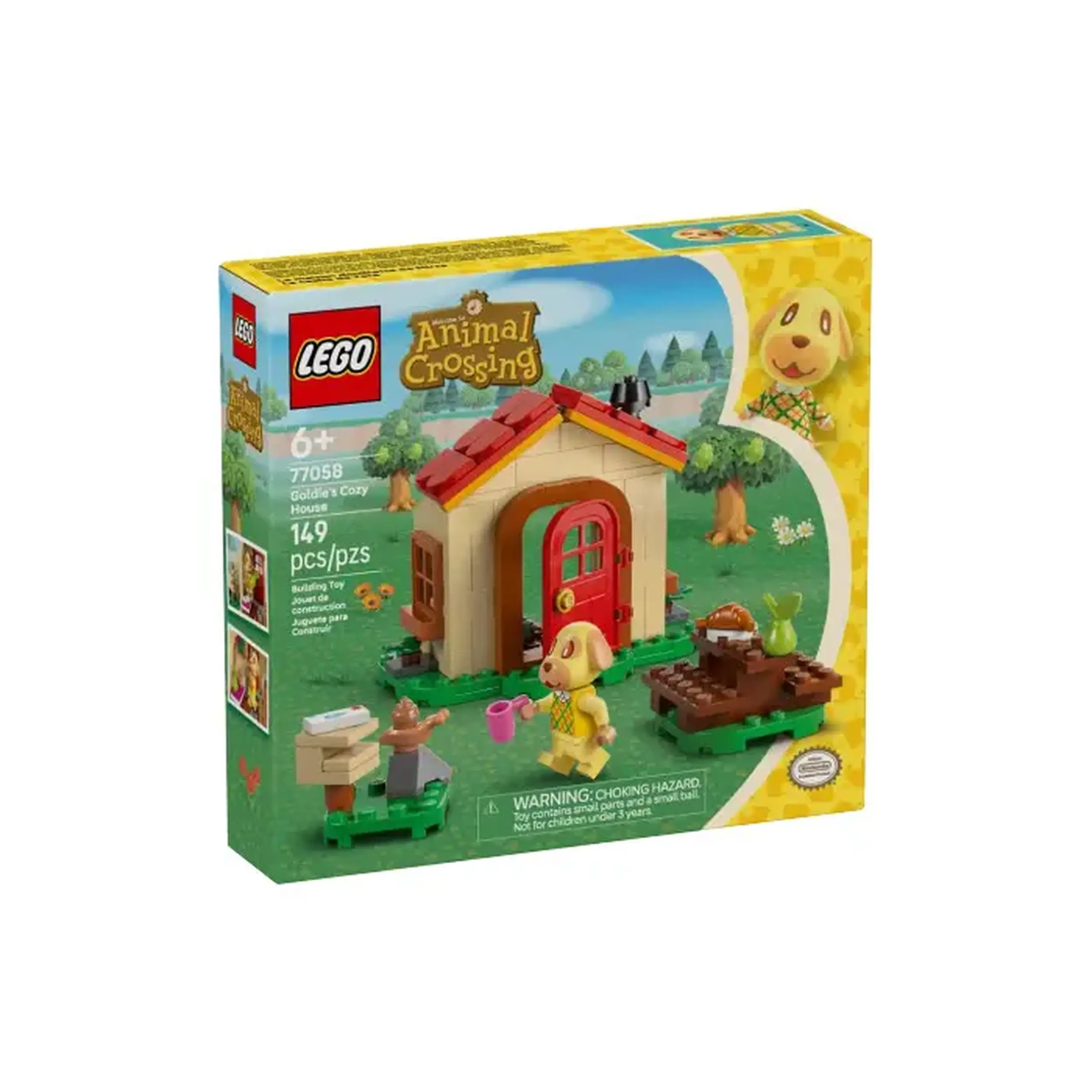 Lego Animal Crossing Goldies Cozy House 77058
