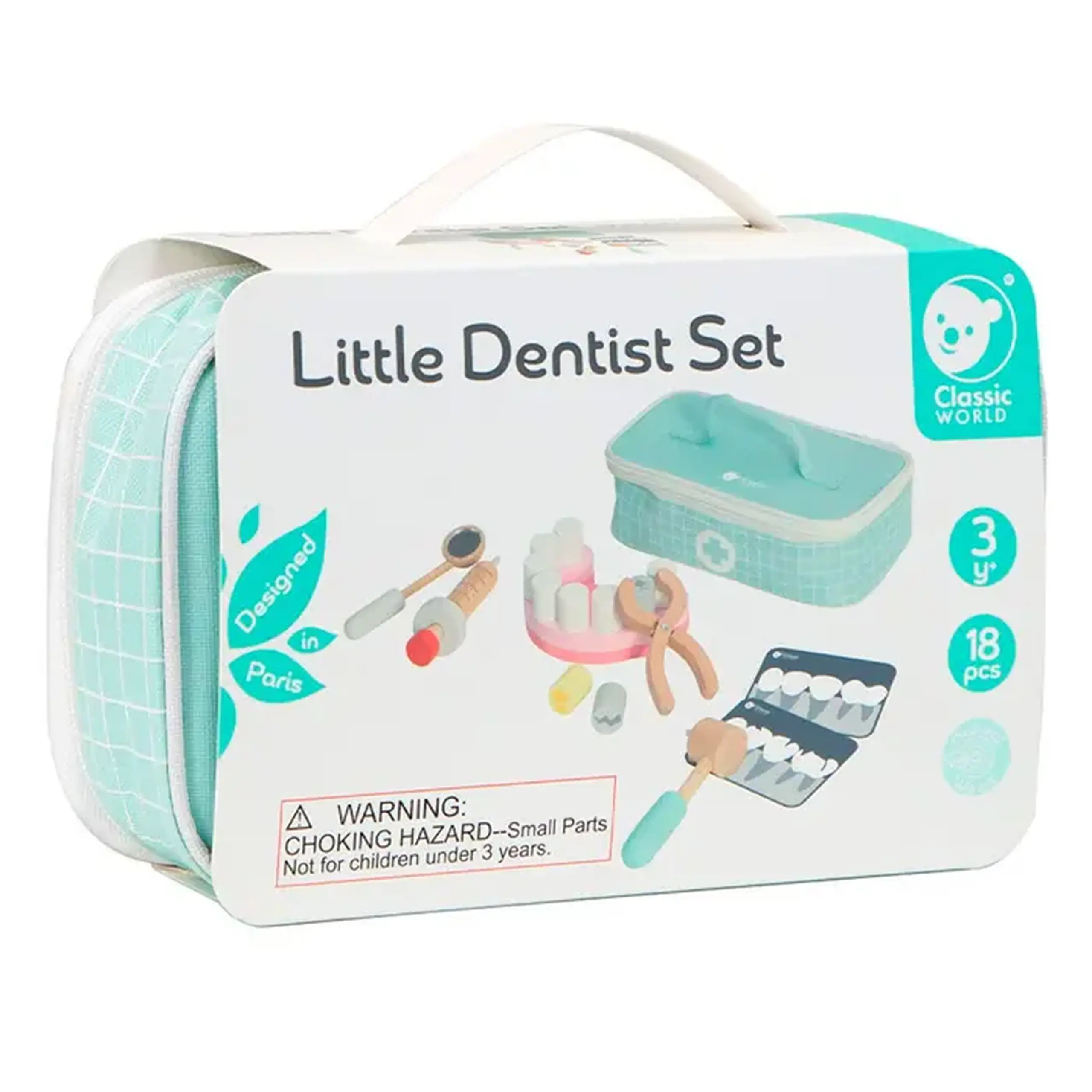 Set din lemn "Micul dentist" 50556