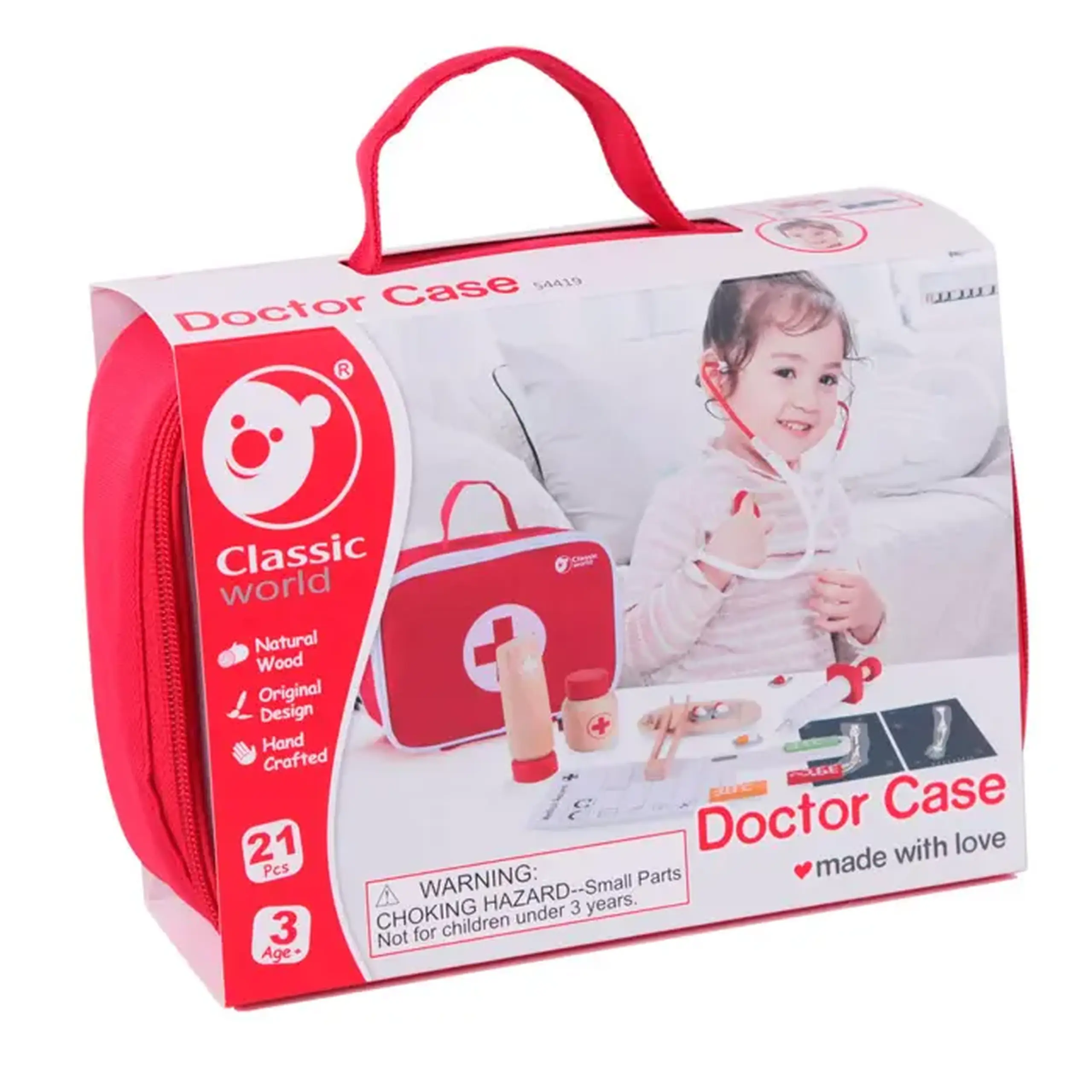 Set din lemn "Micul doctor" 54419