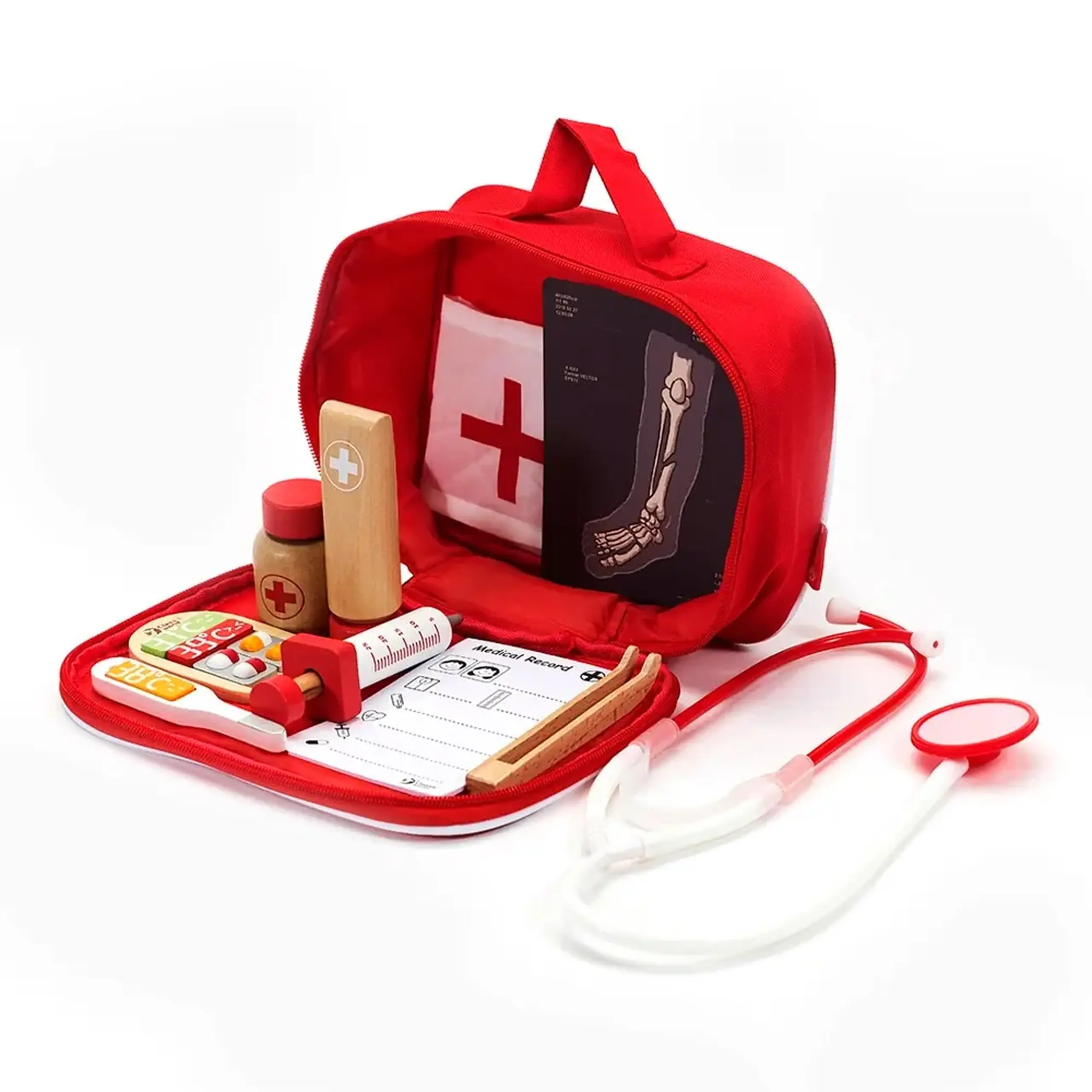Set din lemn "Micul doctor" 54419