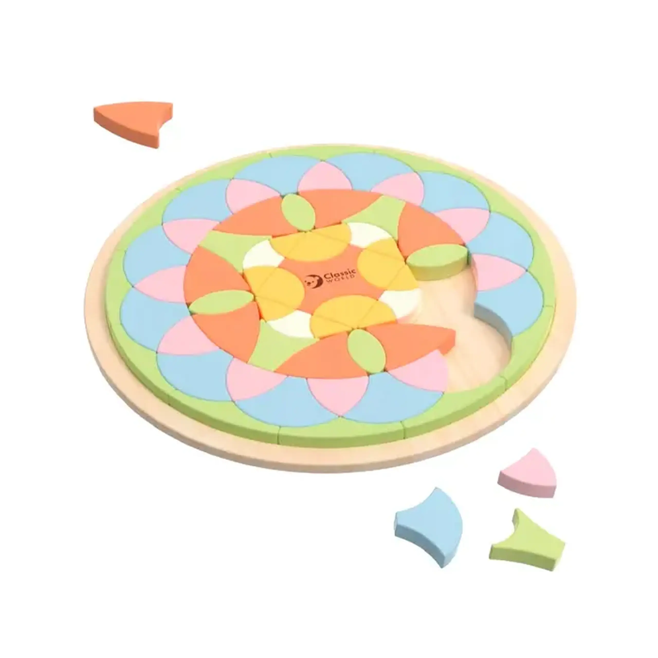 Jocul educativ de puzzle Classic World 20261