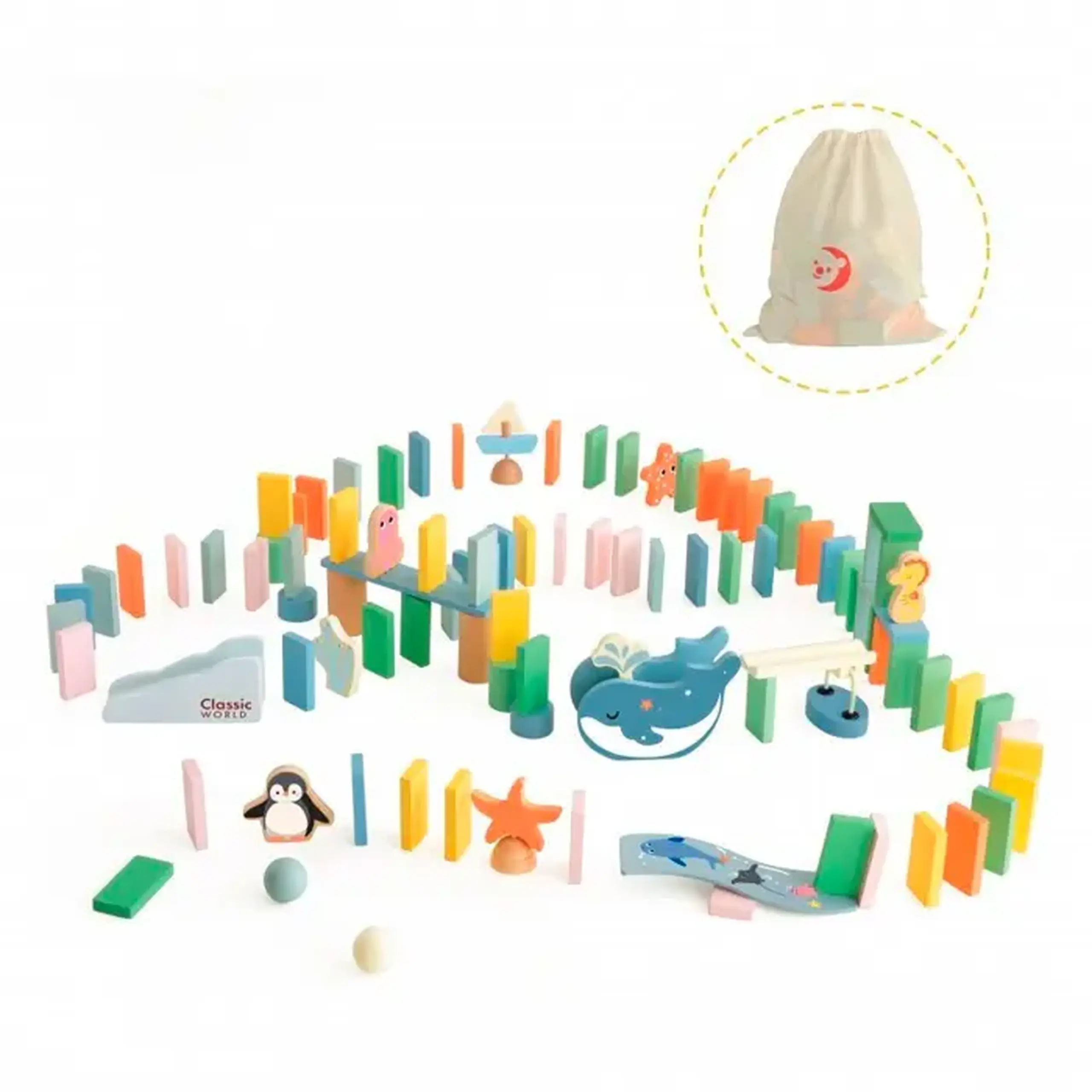 Joc de masa Domino "Ocean" Classic world CW 20220