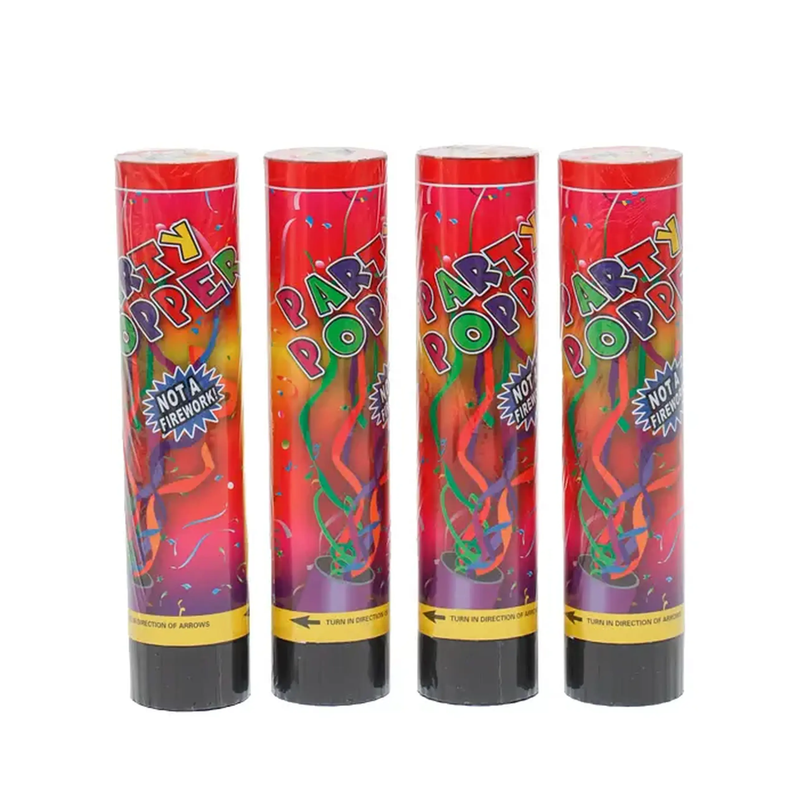 Tunuri cu confeti la sarbatori (4buc) 4908B