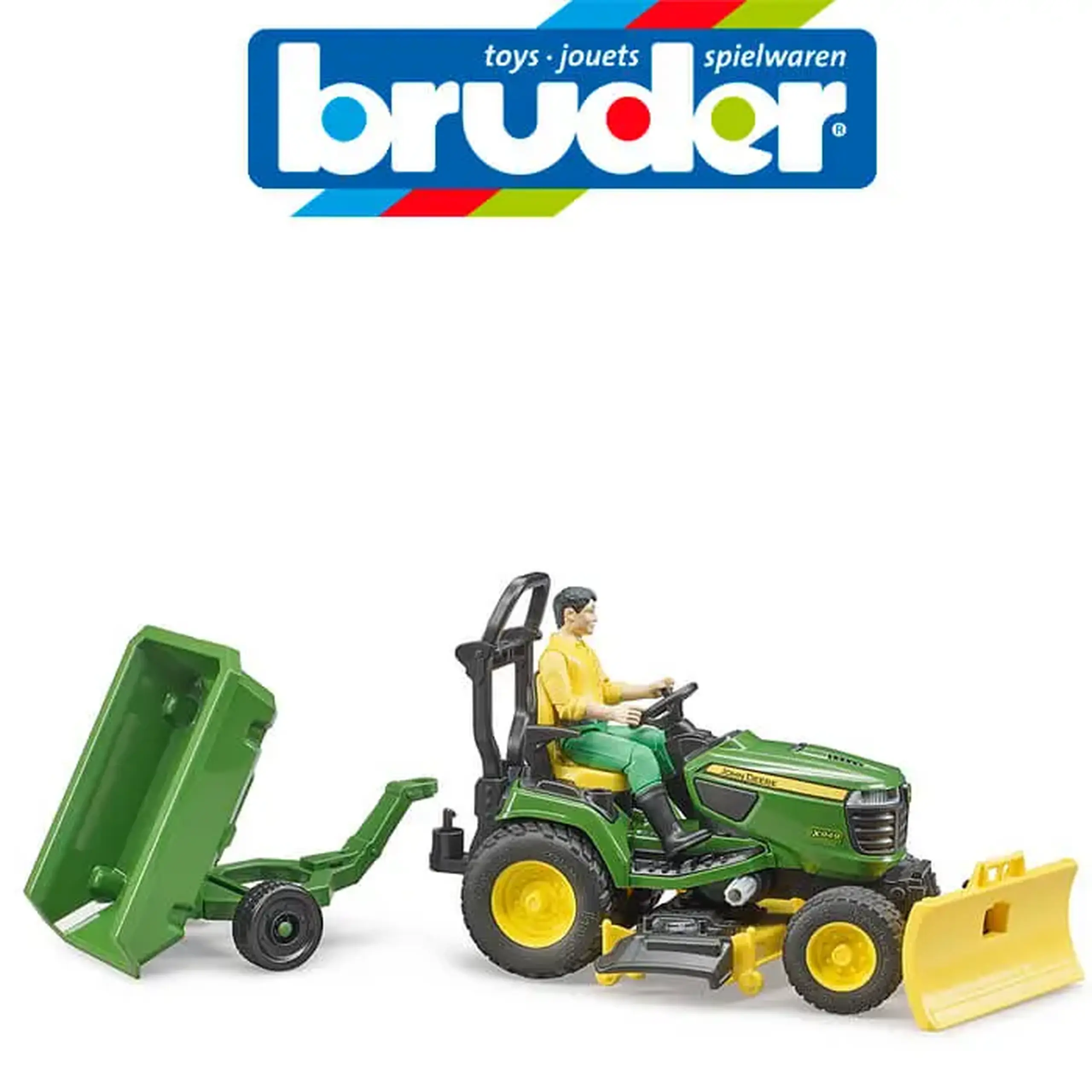 Tractor de grădină John Deere X949 cu figurina 62104