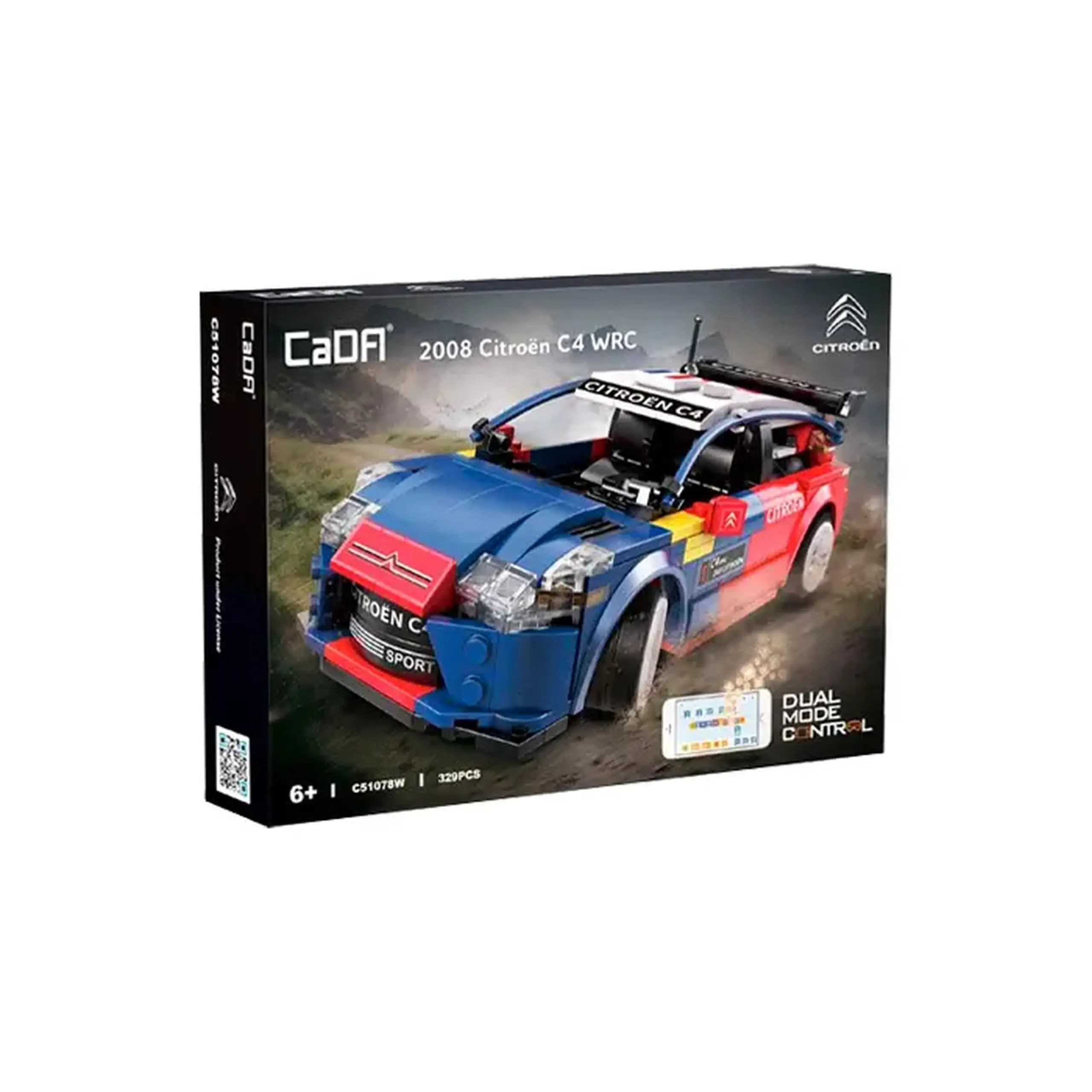 Constructor cu R/C CaDa Citroen C4 WRC C51078W