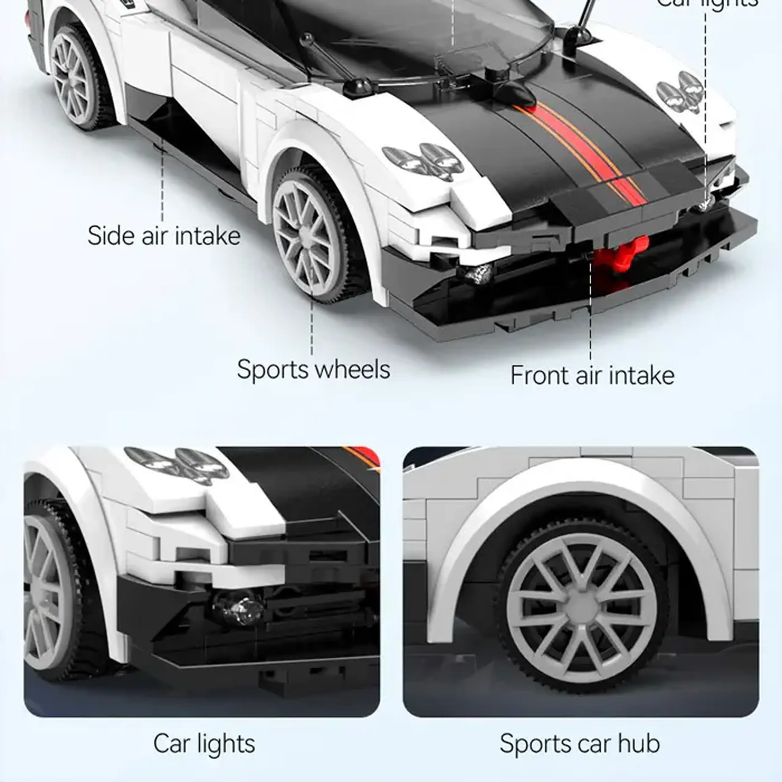 Constructor cu R/C CaDa Citroen C4 WRC C51082W
