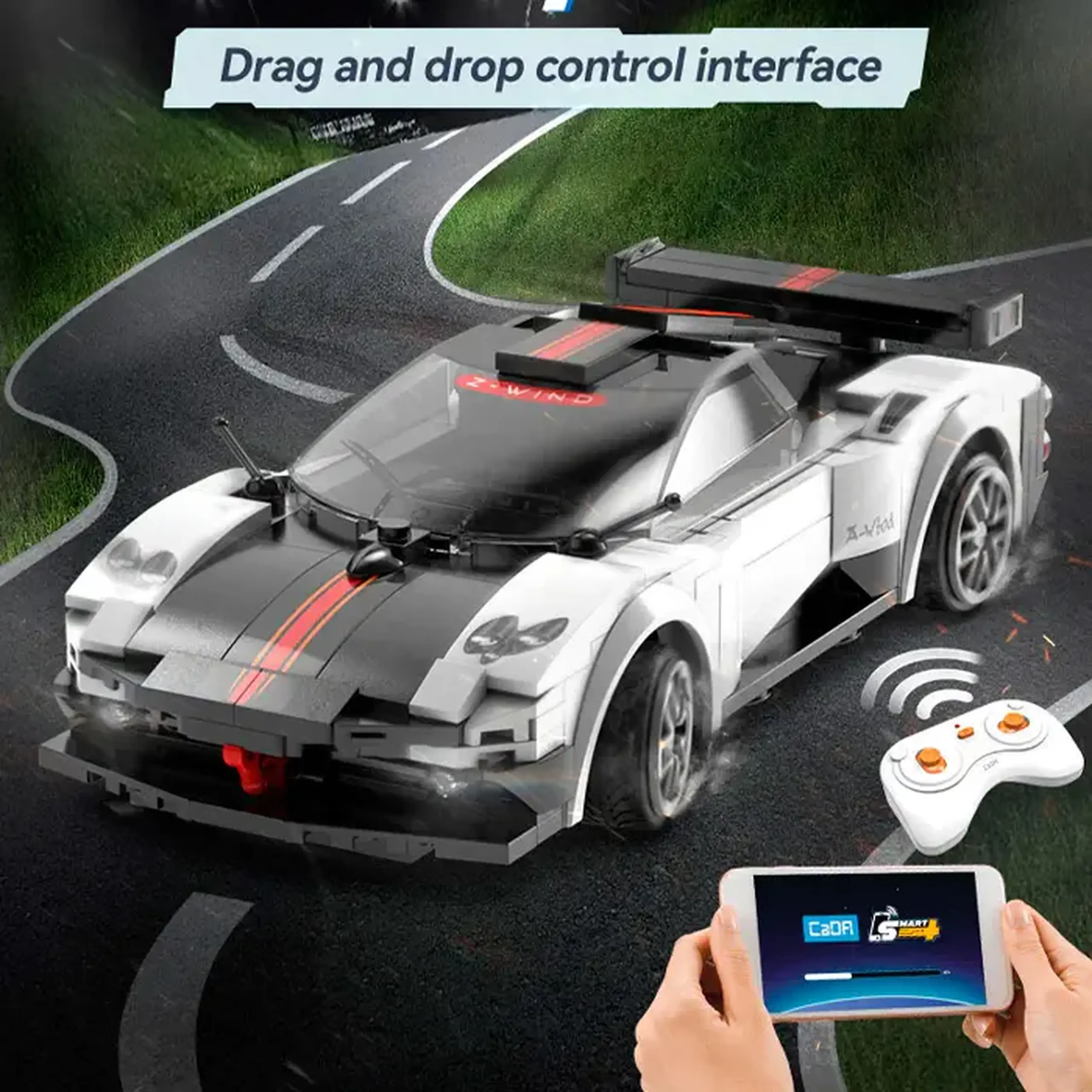Constructor cu R/C CaDa Citroen C4 WRC C51082W