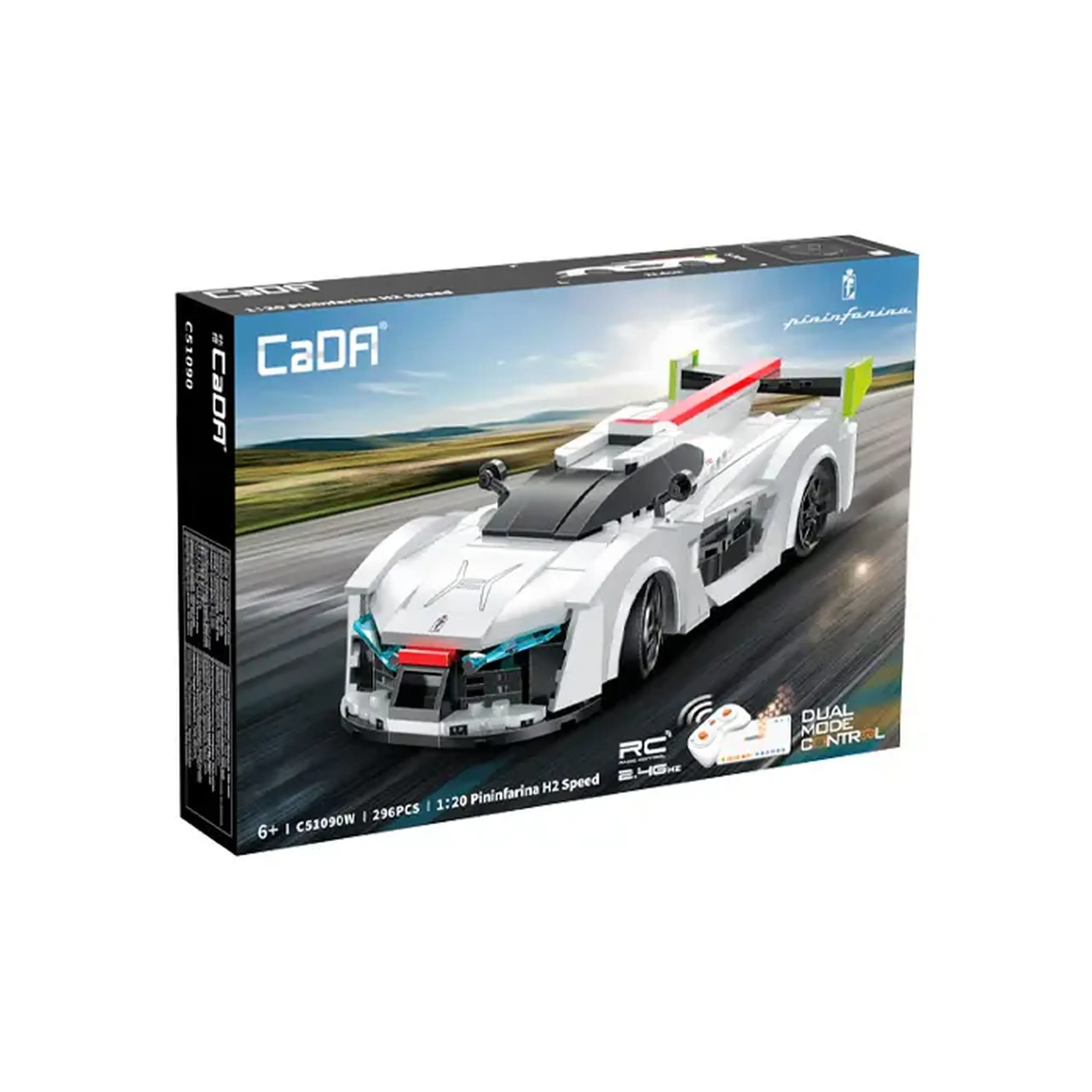 Constructor cu R/C CaDa Pininfarina-H2 Speed C51090W