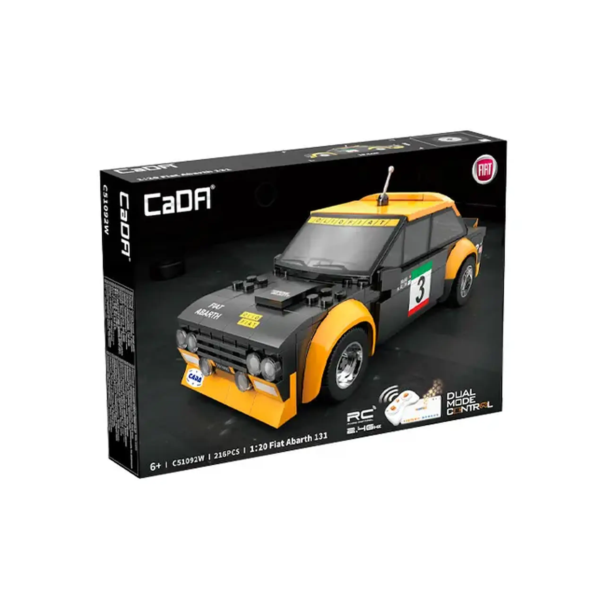 Constructor cu R/C CaDa Fiat Abarth 131 C51092W