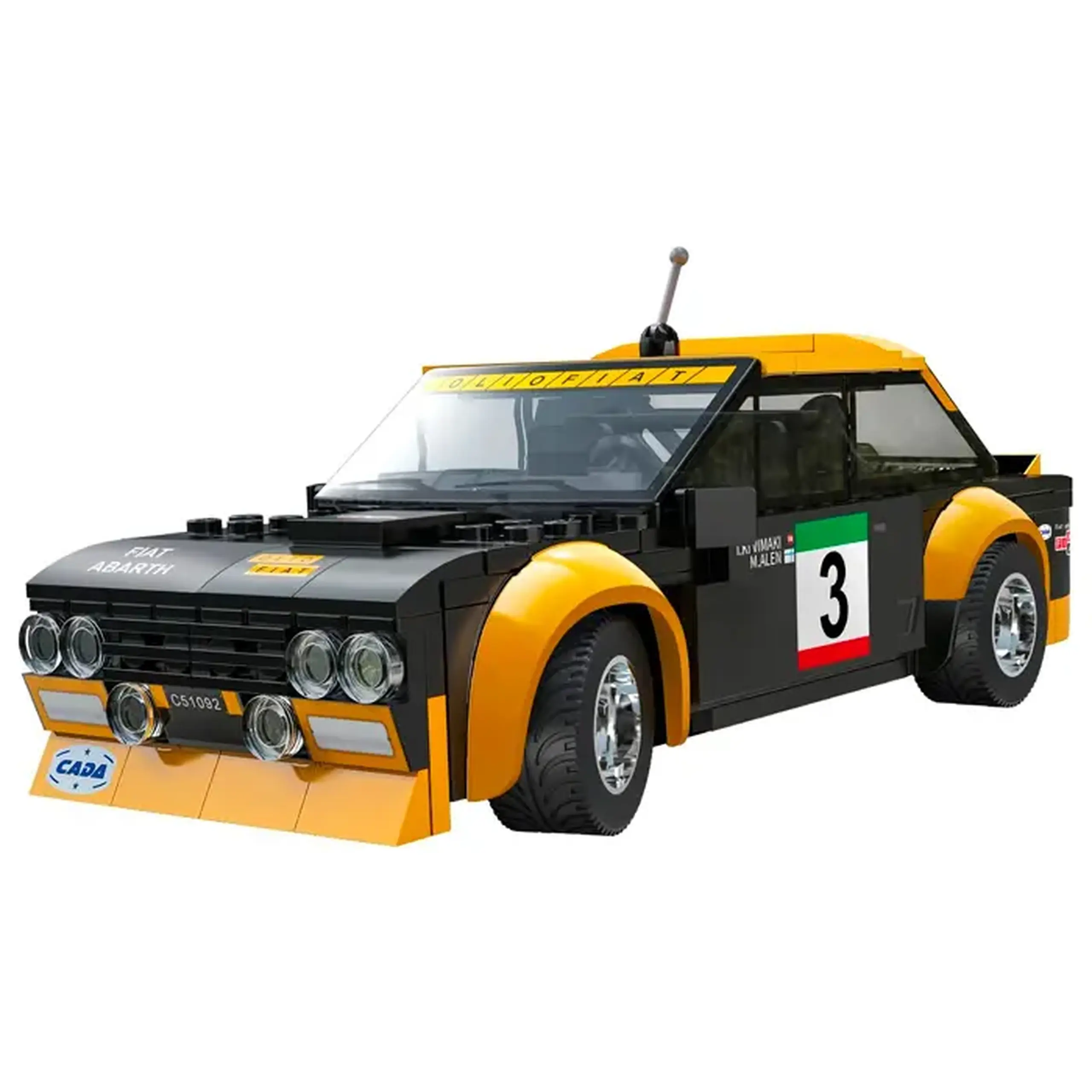 Constructor cu R/C CaDa Fiat Abarth 131 C51092W