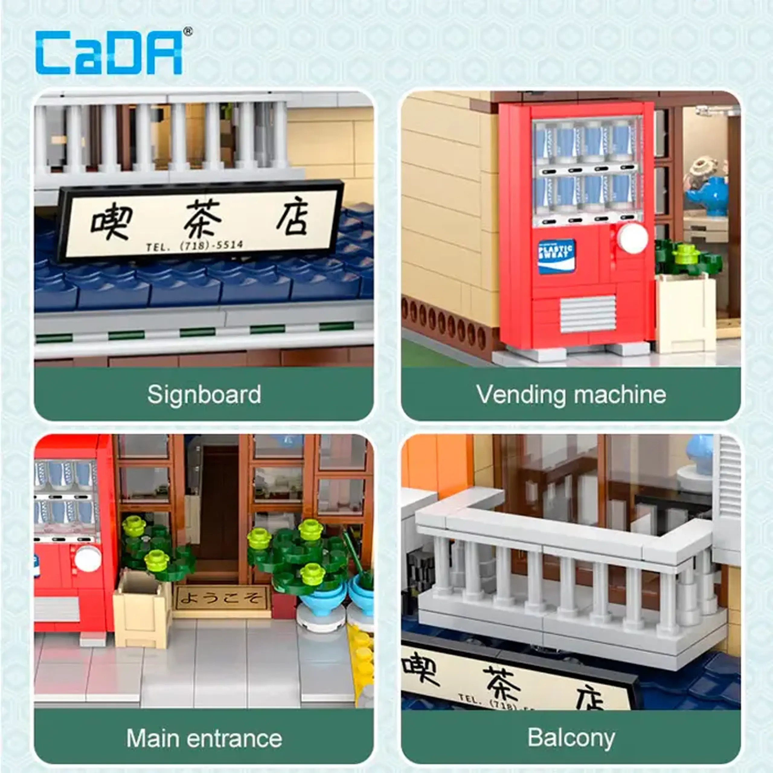 Constructor CaDa Ceainarie Japonez C66010W