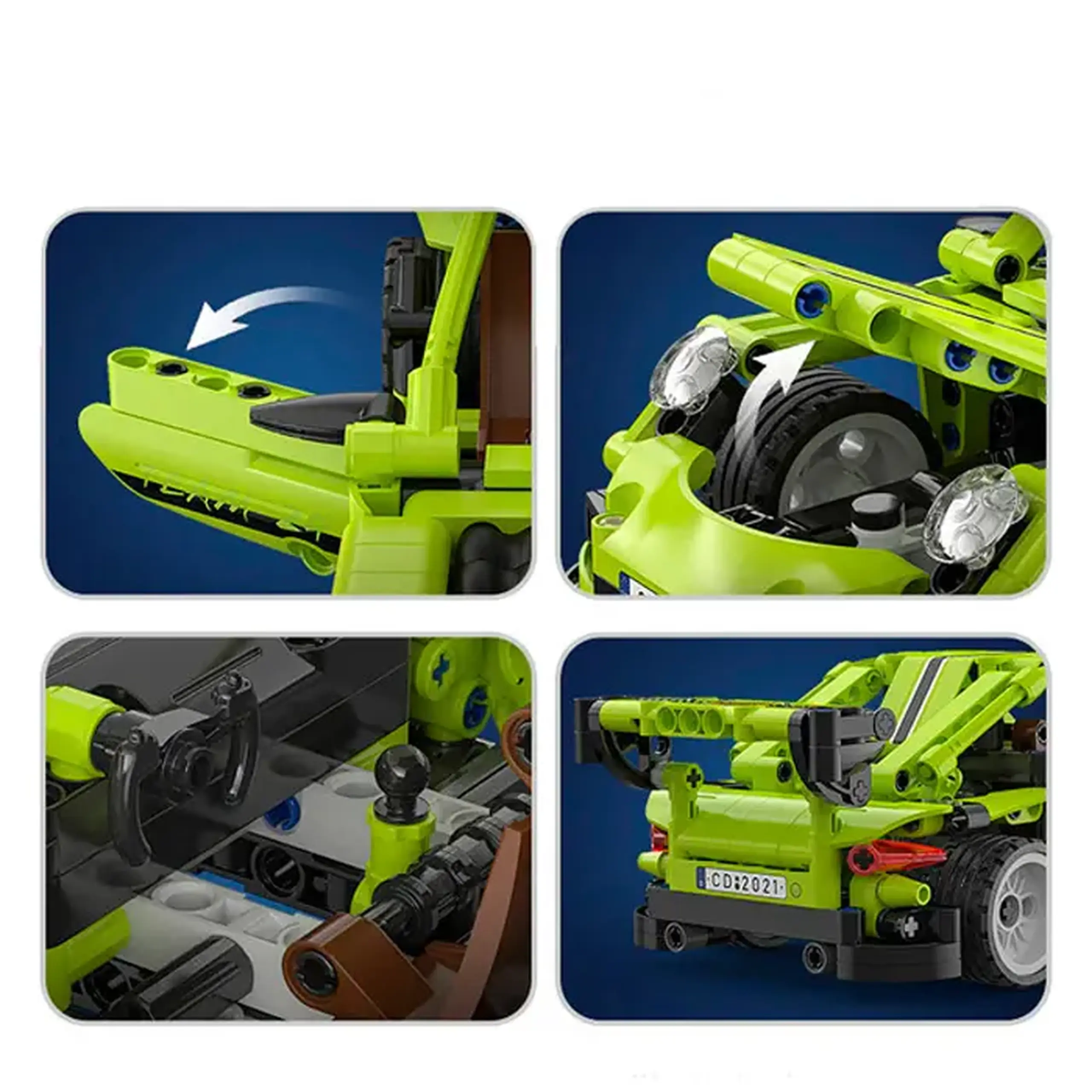 Constructor CaDa legends Sport Car C52024W