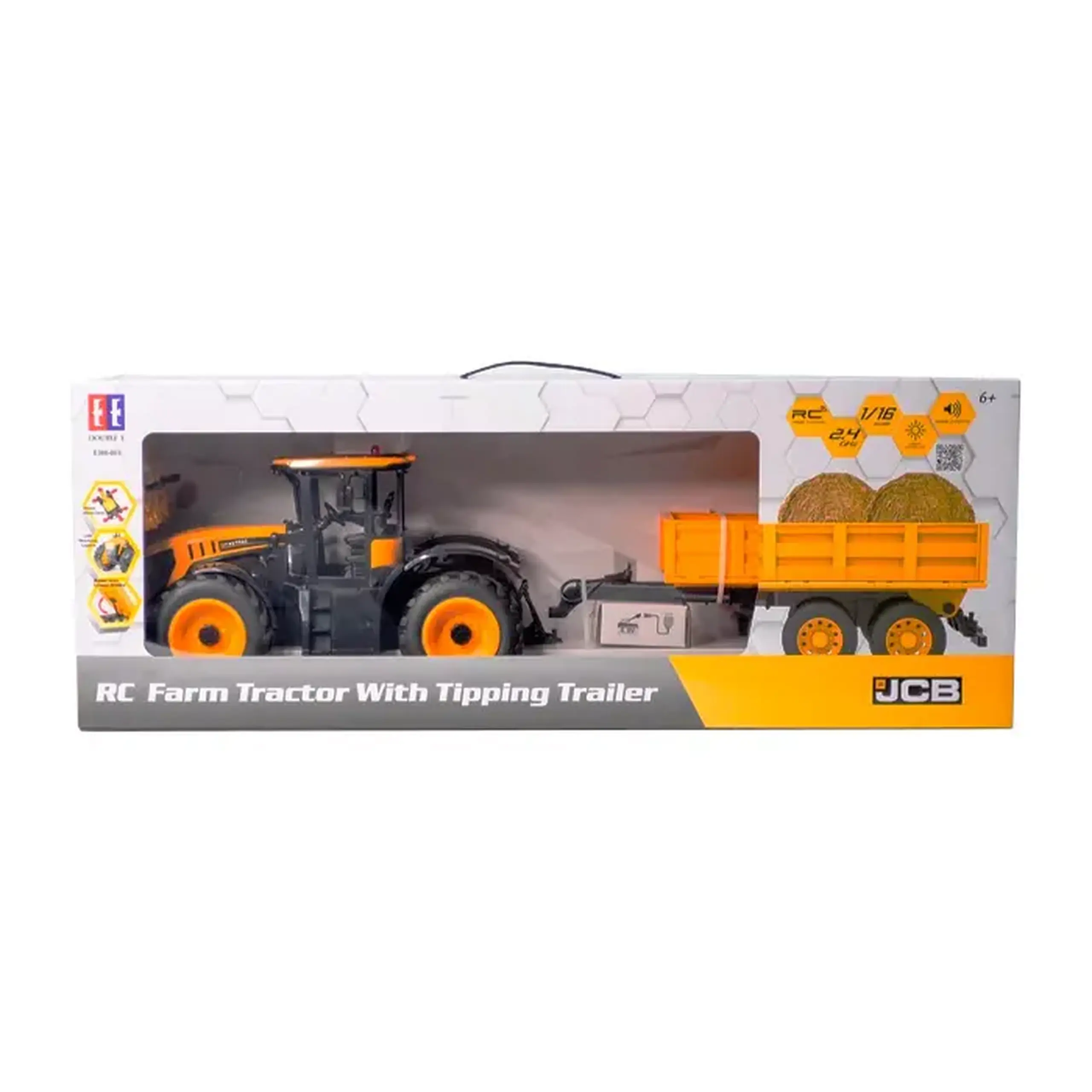 Tractor cu remorca R/C DoubleE "JCB" E360-003