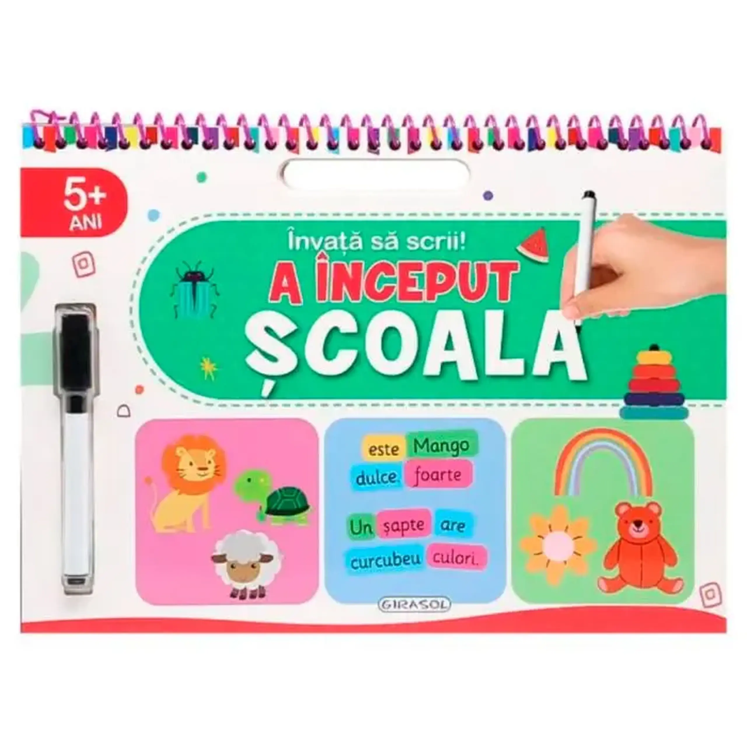 Invata sa scrii! A inceput scoala_Girasol 244097