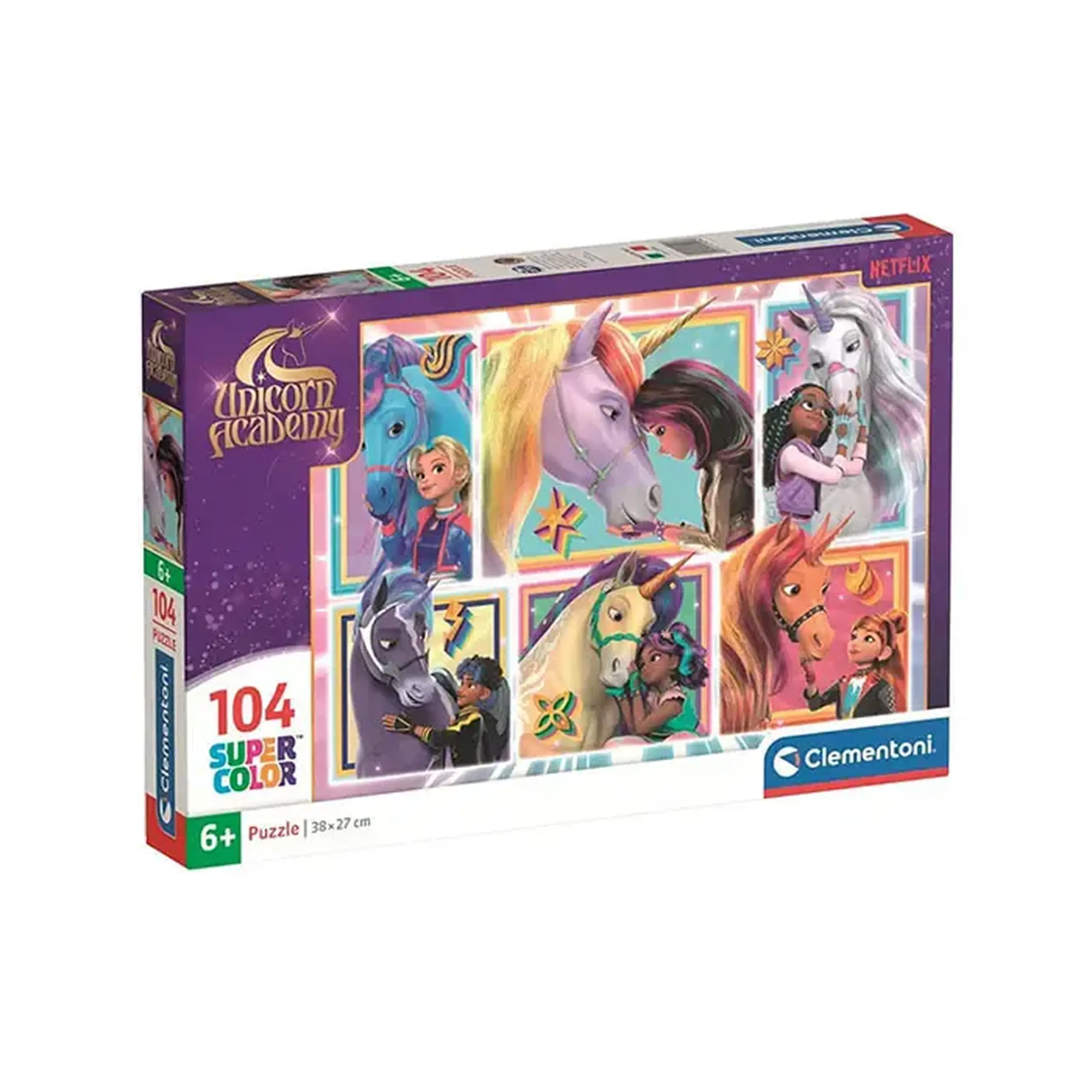 Puzzle 104 Clementoni Unicorn Academy 25094