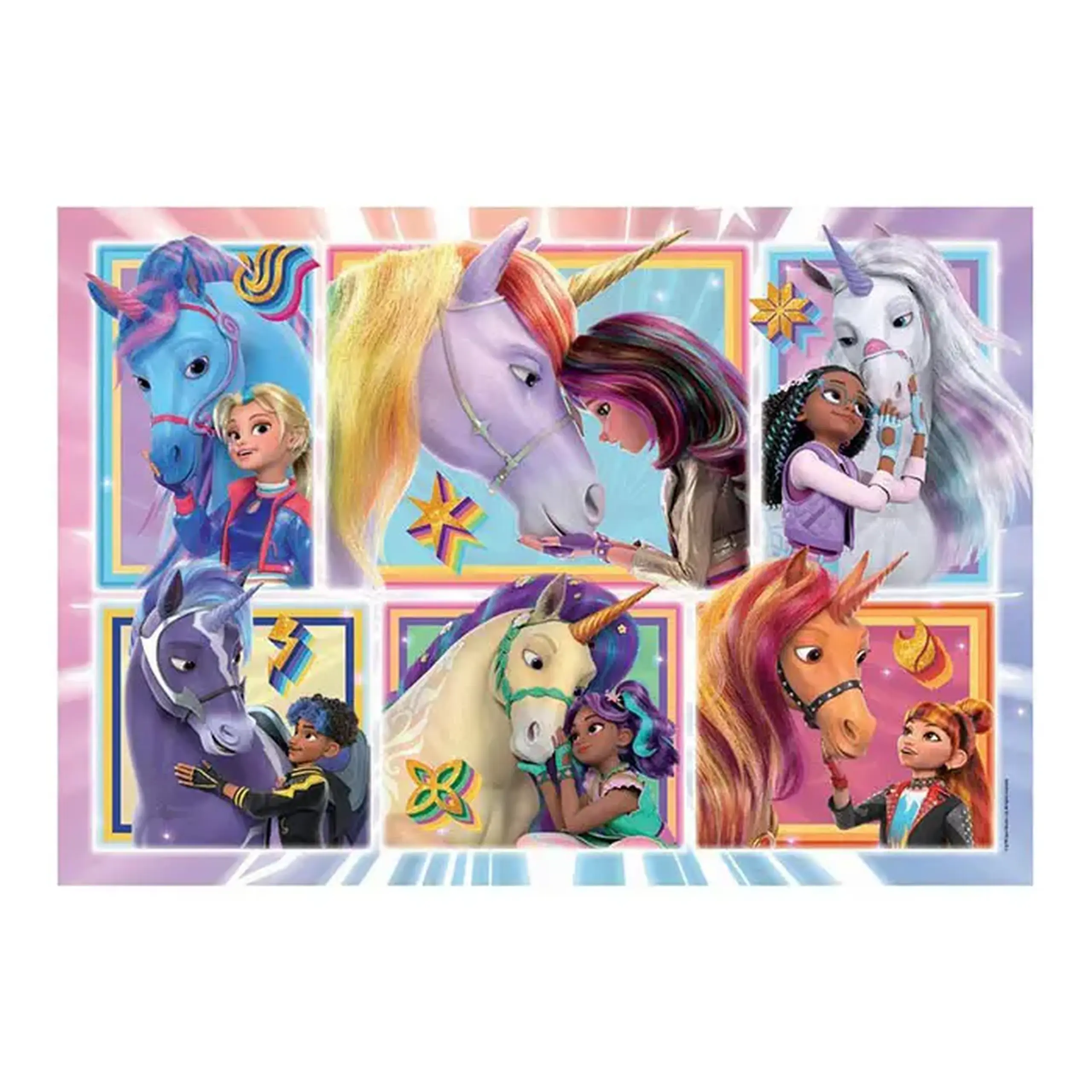 Puzzle 104 Clementoni Unicorn Academy 25094