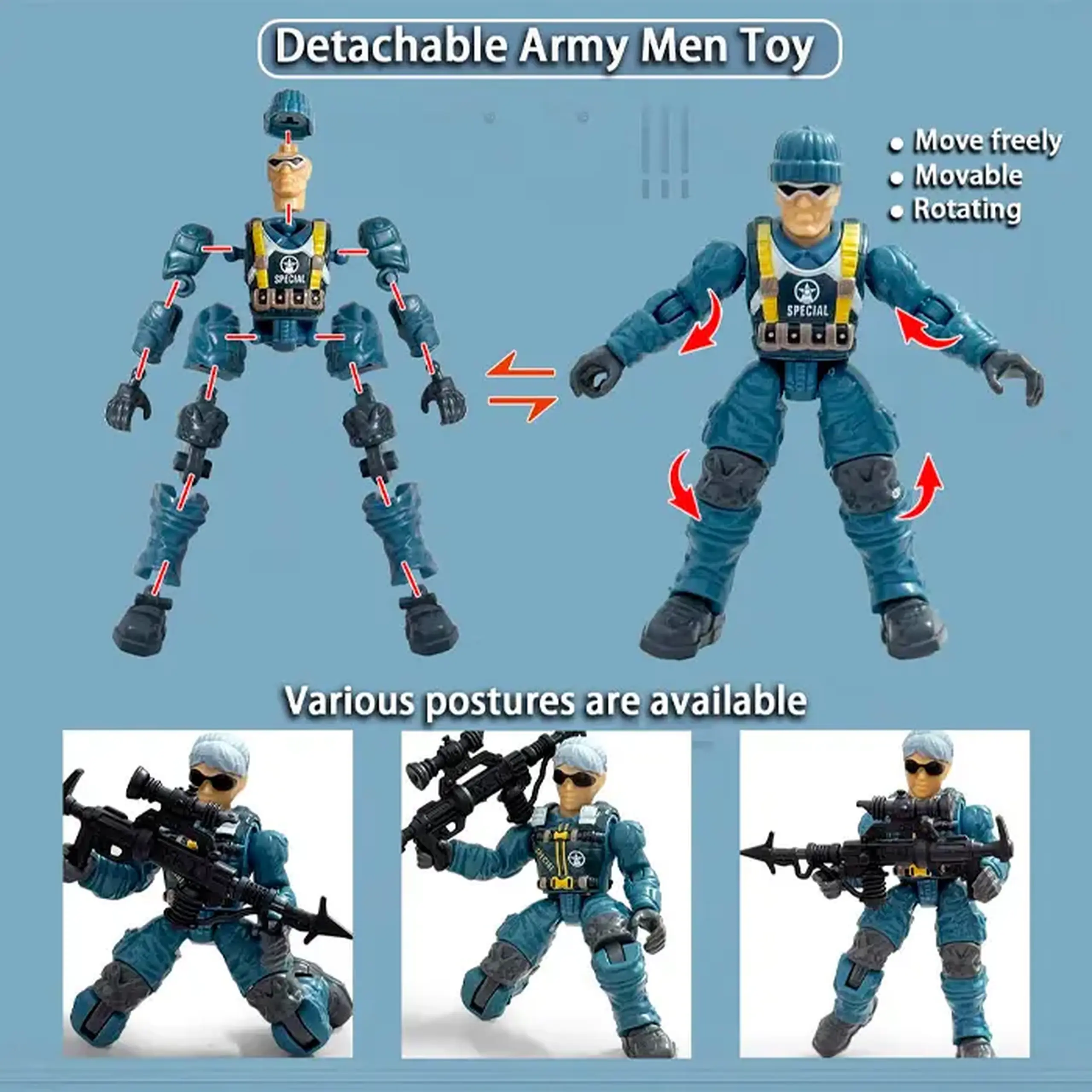 Set figurine soldati 5898-F24