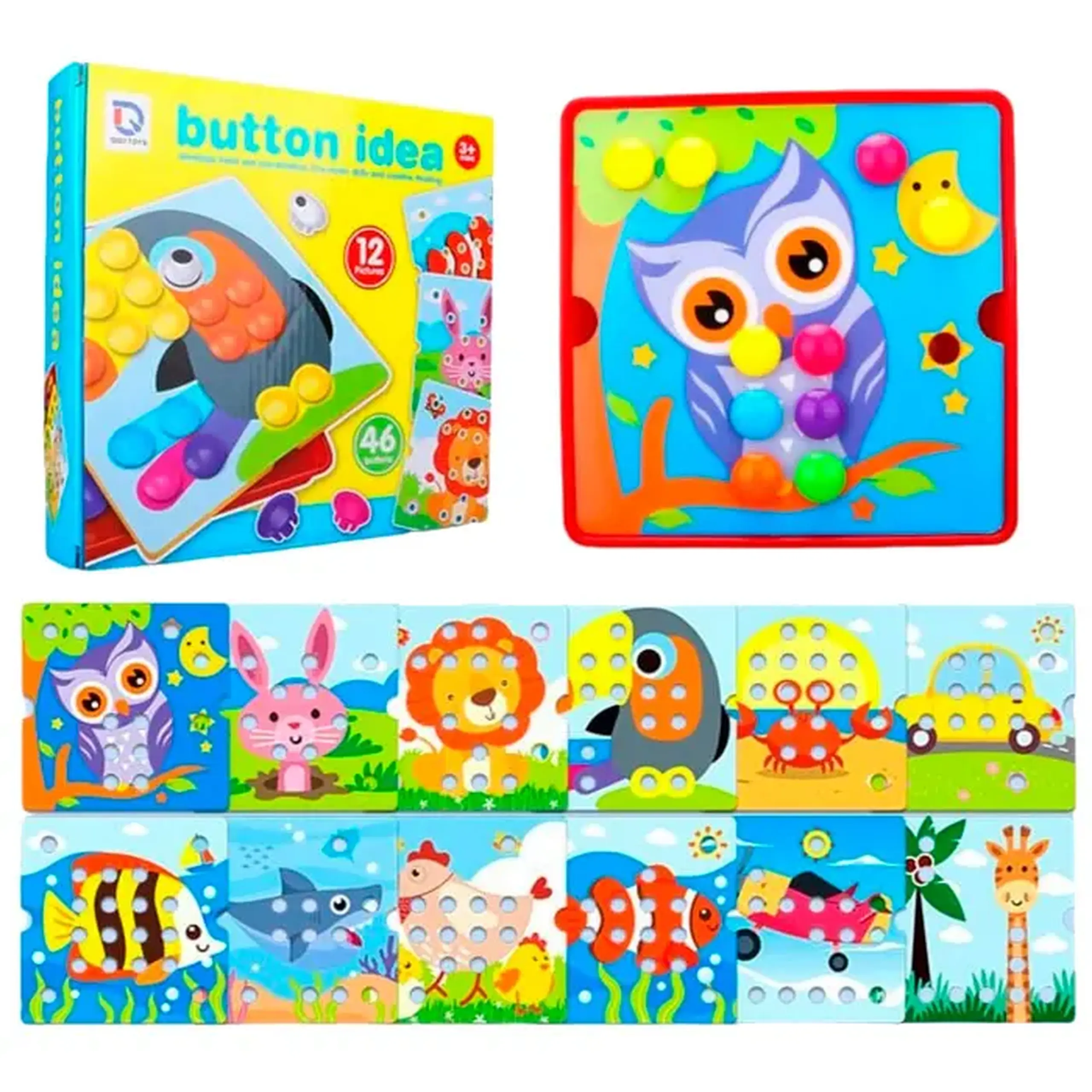 Mozaica button idea YG898-9