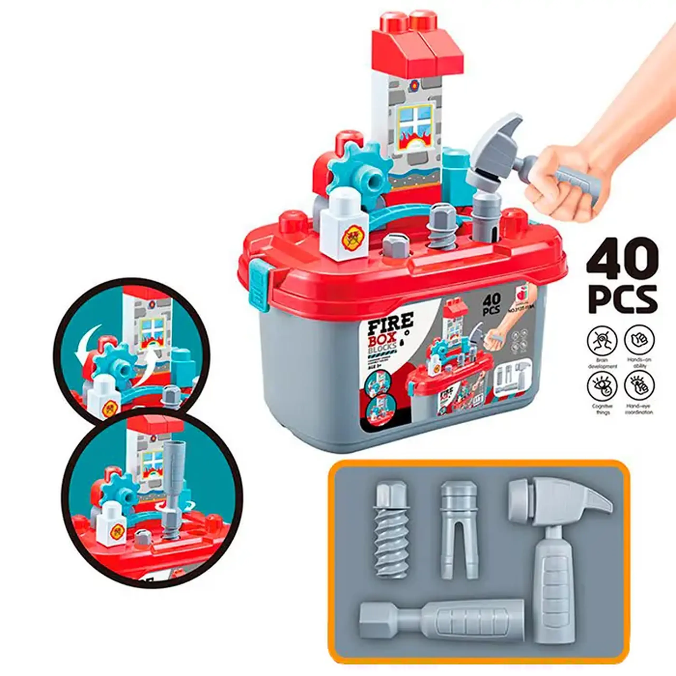 Set instrumente cu constructor 313T-119A