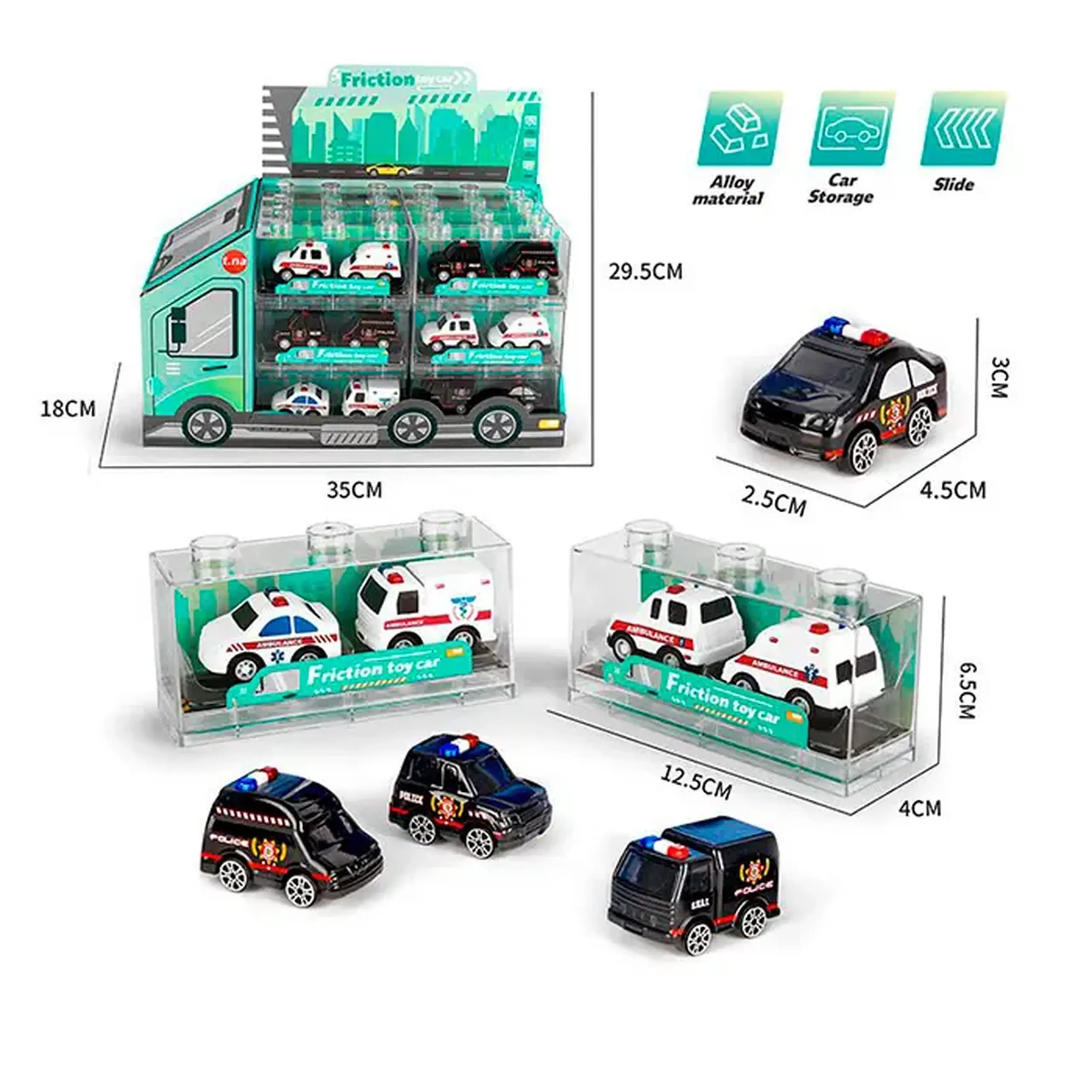 Set masini 2buc TN-1302