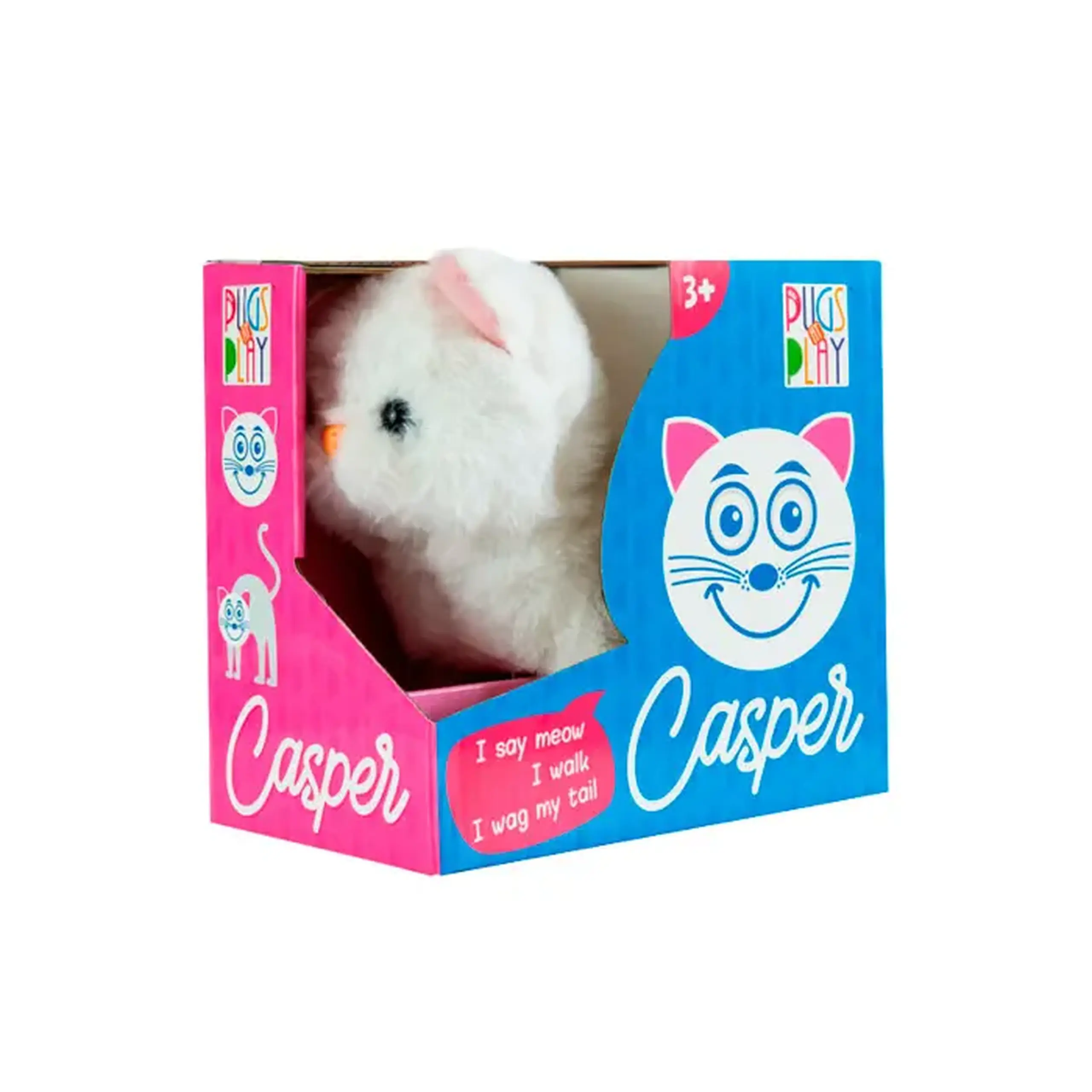 Jucarie interactiva Pisica Pugs Play PAP06