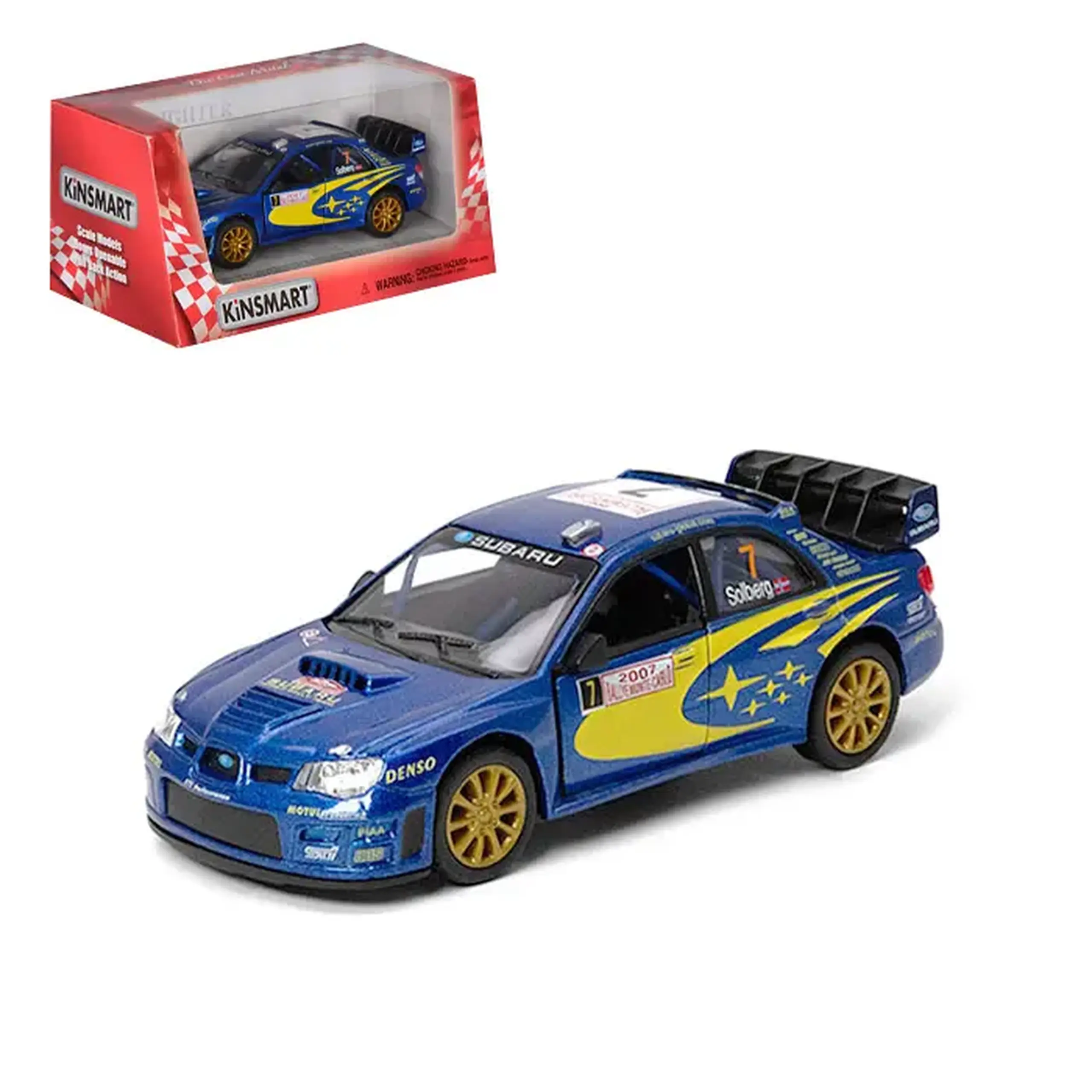 Masina Subaru Impreza WRC "Kinsmart" KT5072W-6