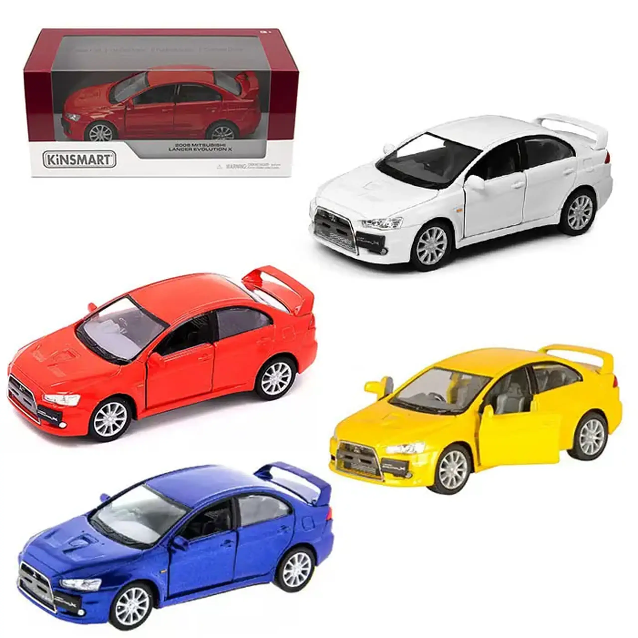 Masina Mitsubishi Lancer Evolution X "Kinsmart" KT5329W