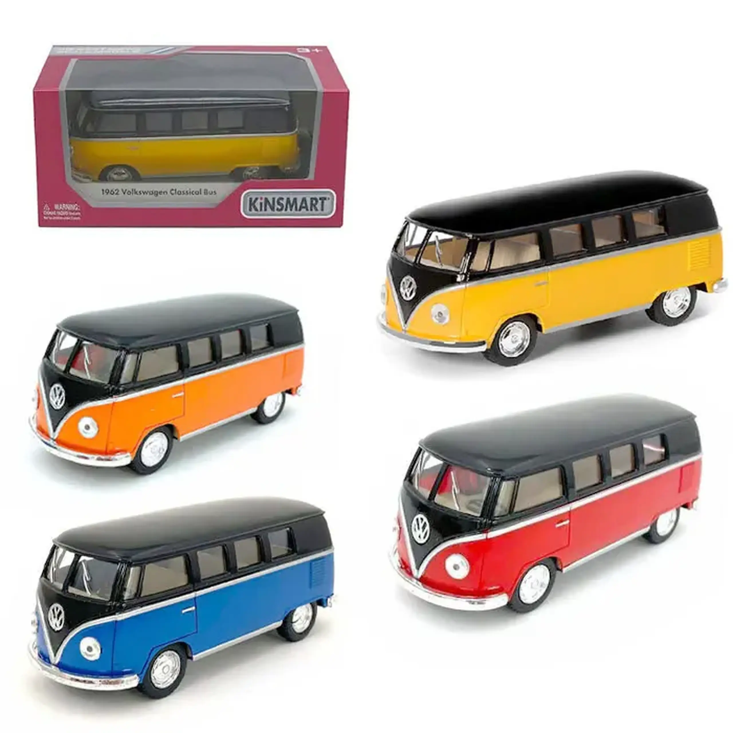 Masina Volkswagen Classical Bus "Kinsmart" KT5376W