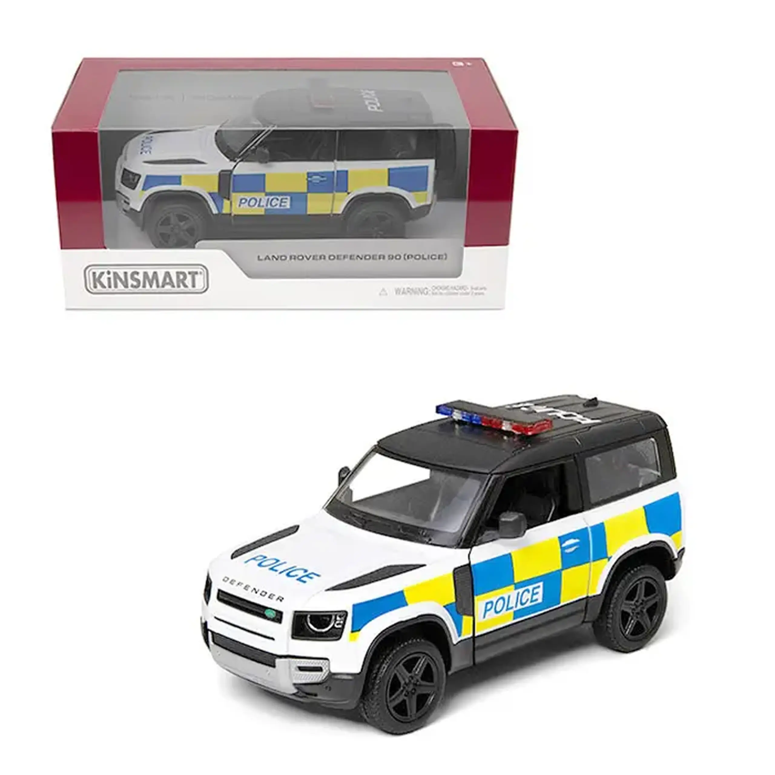 Masina Land Rover Defender 90 "Kinsmart" KT5428WP