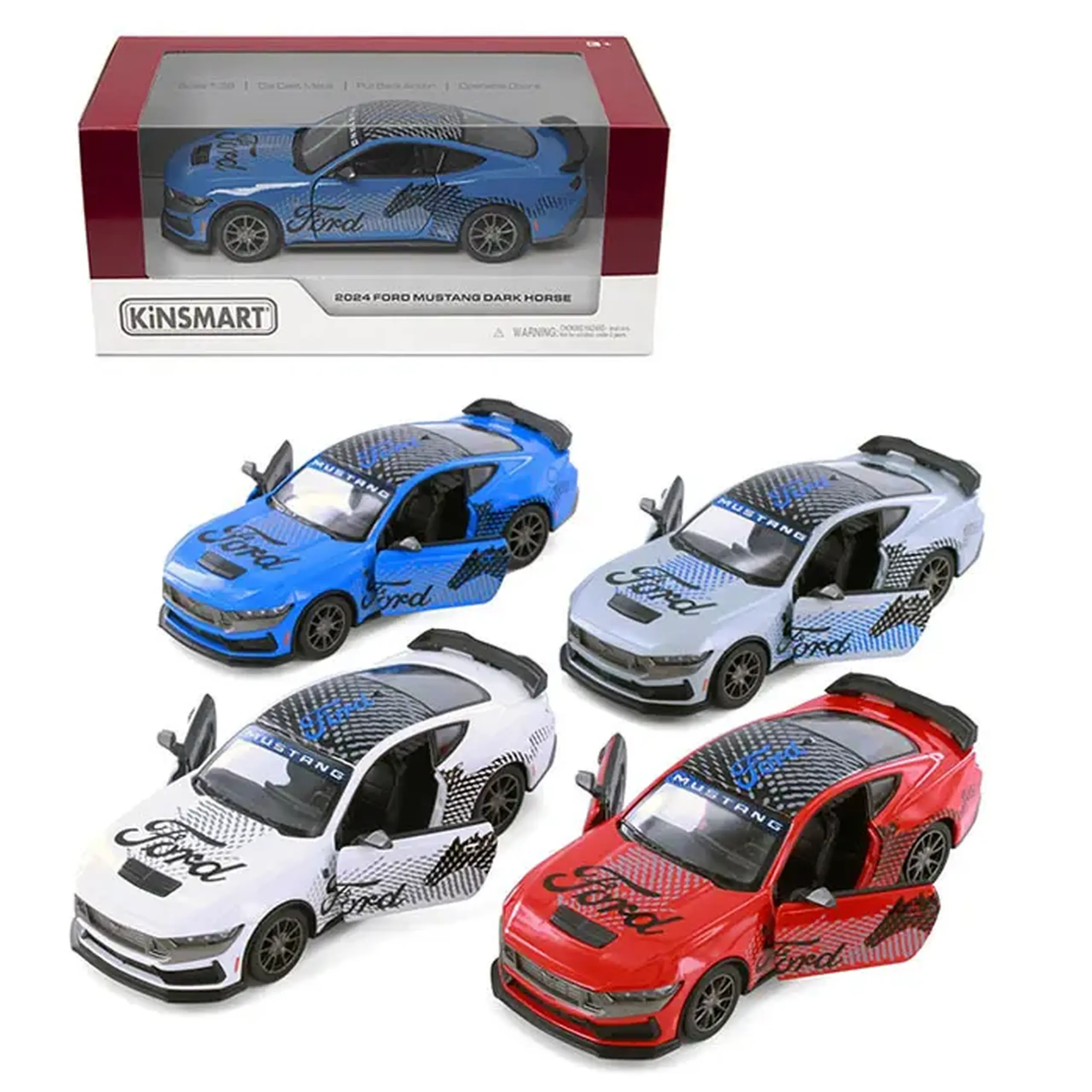 Masina Ford Mustang Dark Horse "Kinsmart" KT5455WF