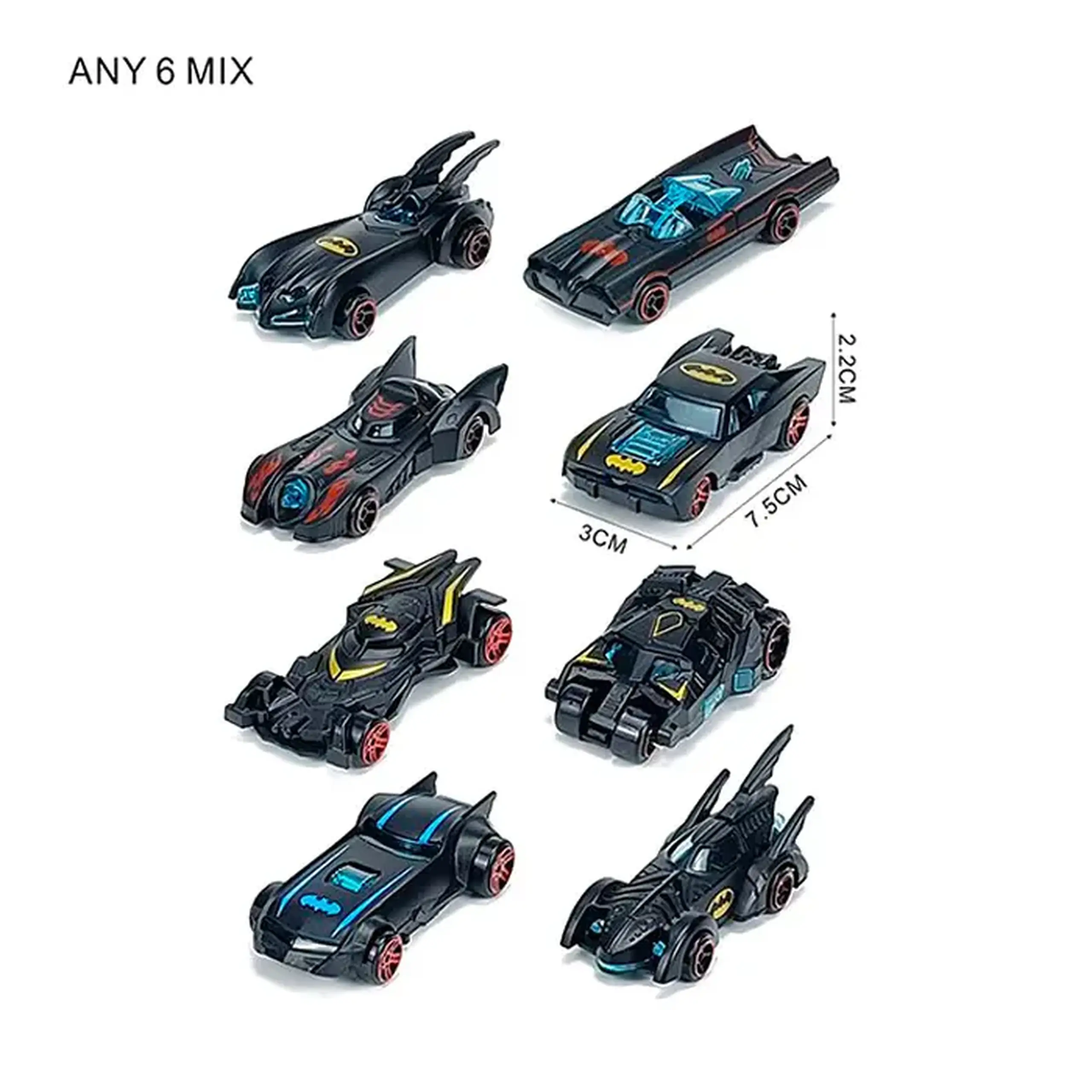 Set de 6 masini Batman 829100