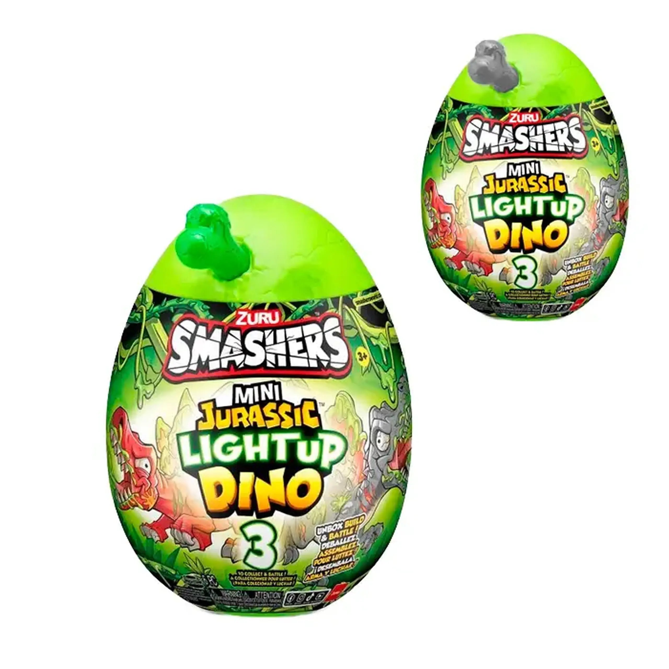 Ou-surpriza "Smashers" Jurassic Light-Up Dino "medium" 74107